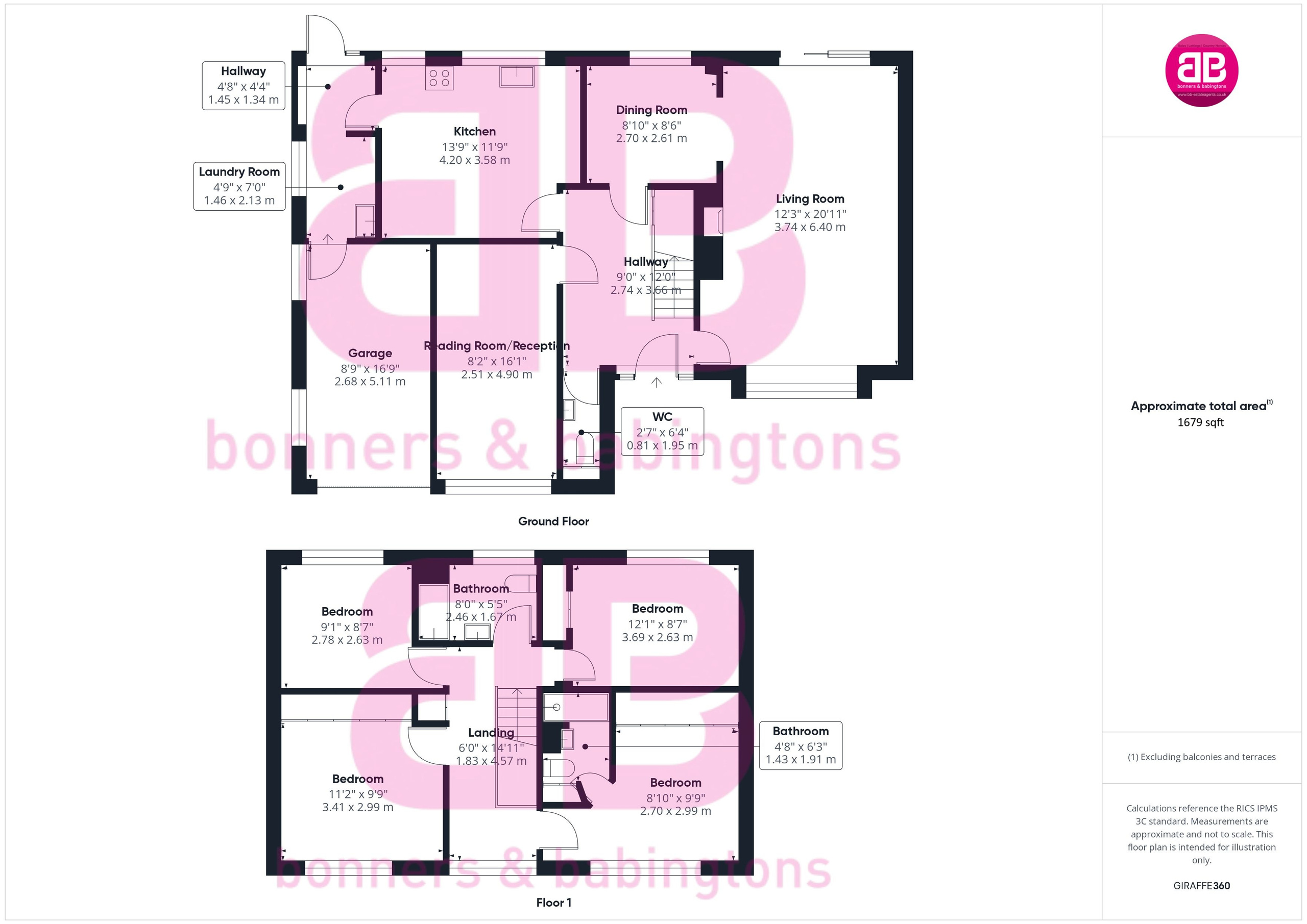 3 Roundlands, Princes Risborough floorplan