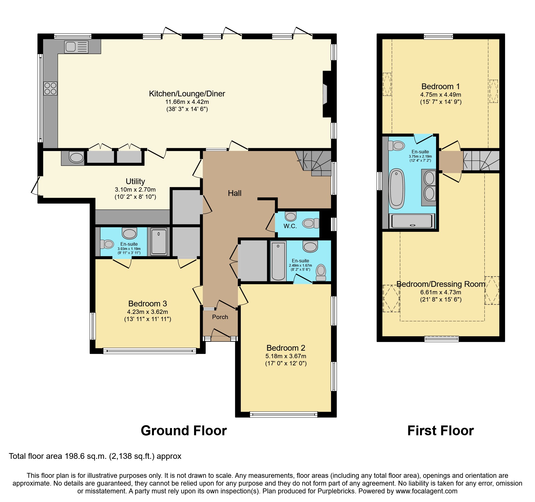 209, Northdown Park Road, Margate floorplan