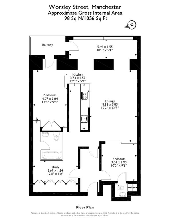 2 Bedrooms Flat for sale in The Box Works, 4 Worsley Street, Manchester M15