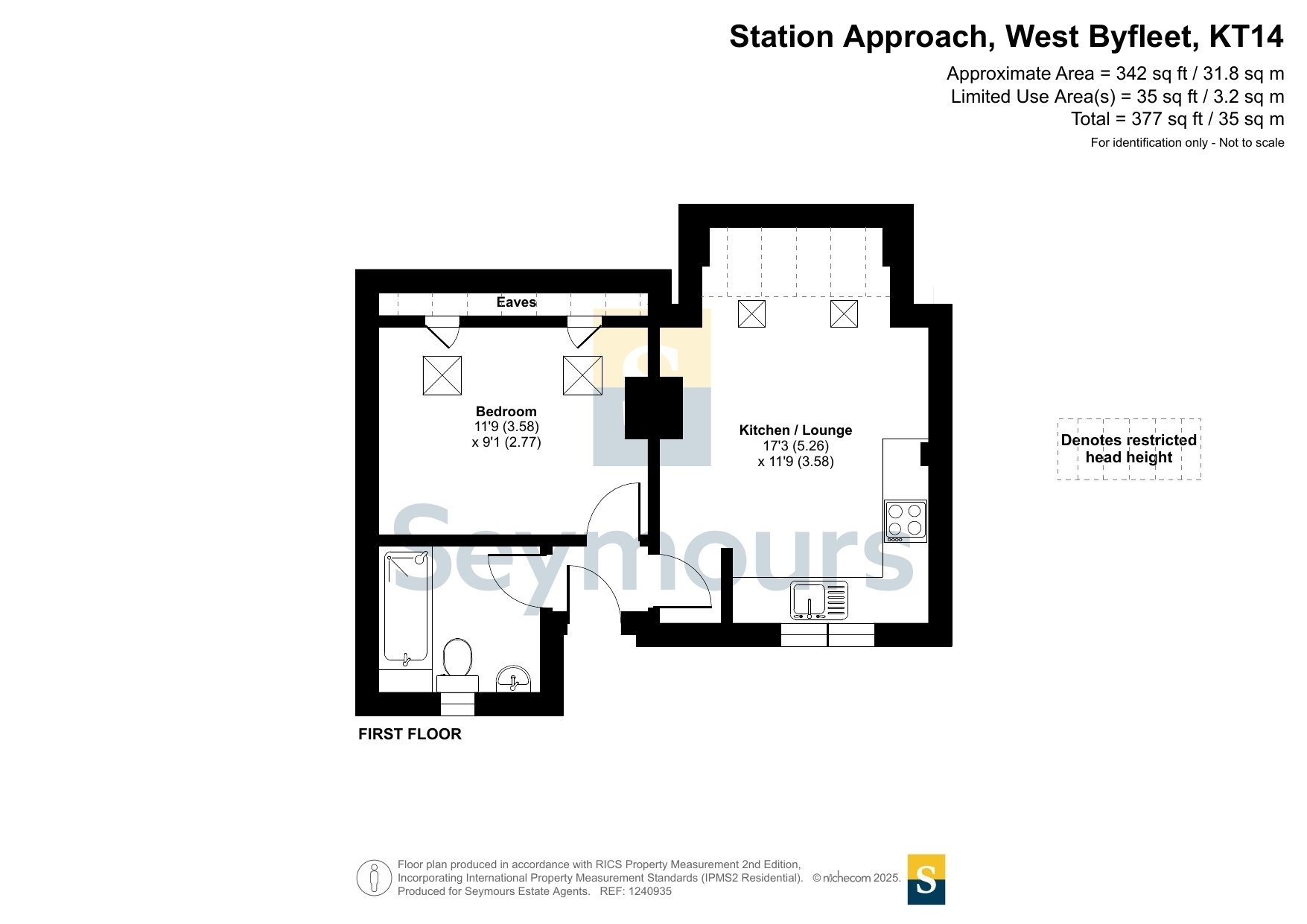 No Data Give, 26A Station Approach, West Byfleet floorplan