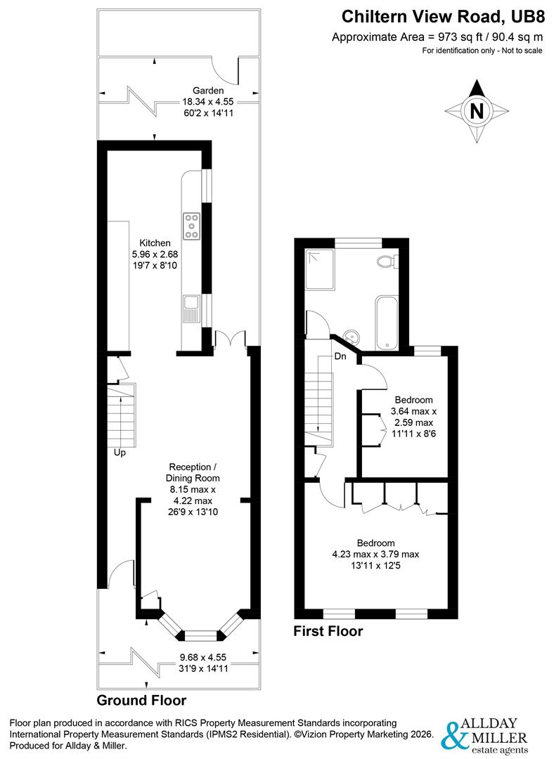 39, Chiltern View Road, Uxbridge floorplan