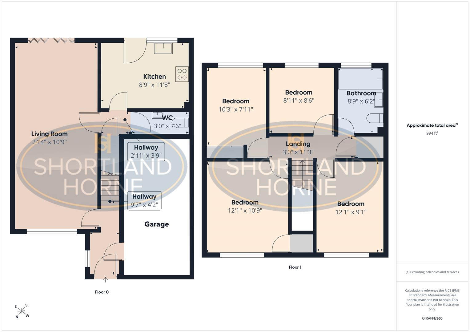 24, Solent Drive, Coventry floorplan