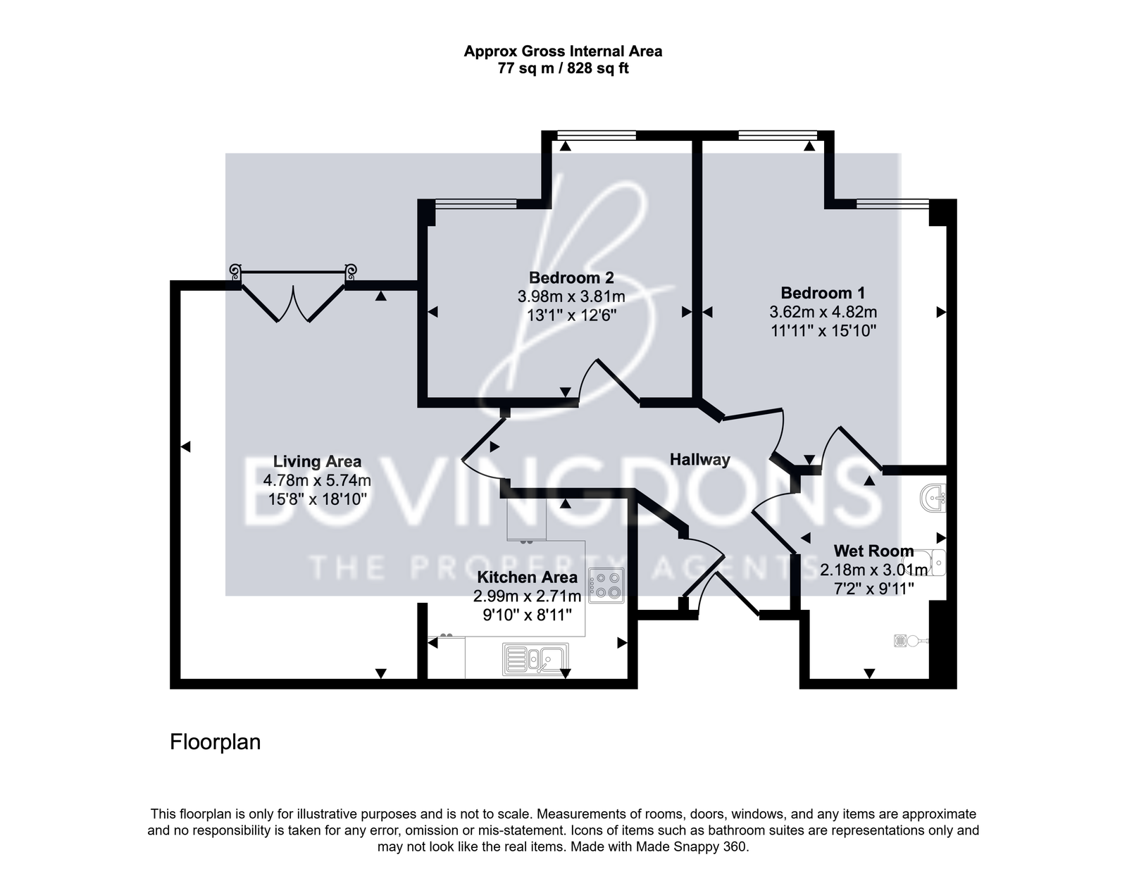 Millbrook House, 50,83, Lode Close, Soham floorplan