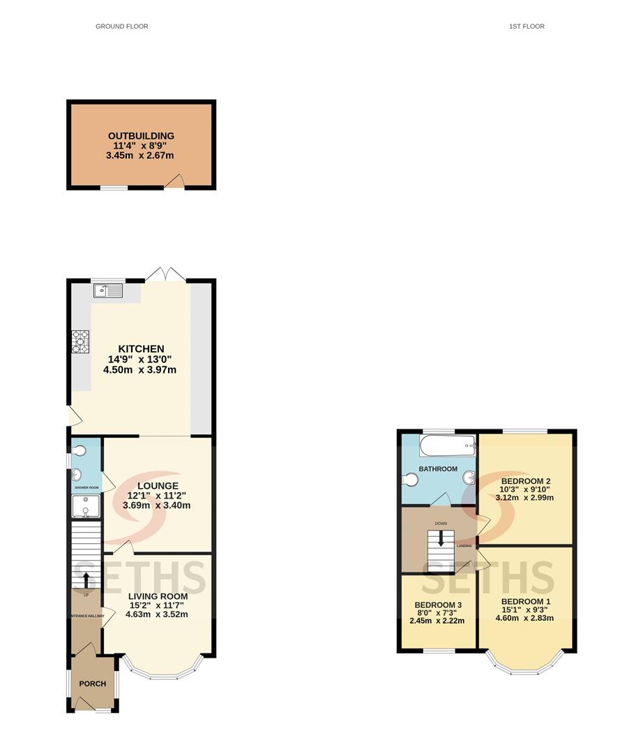 95, Kitchener Road, Leicester floorplan