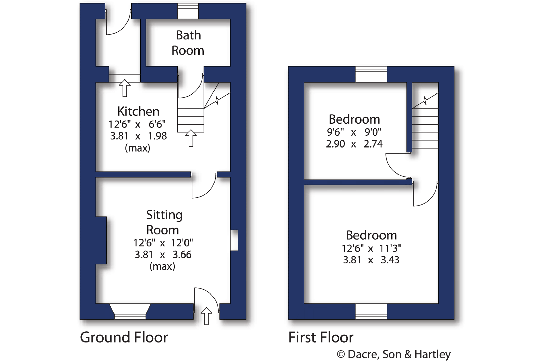 3, West Riding Terrace, Harrogate floorplan