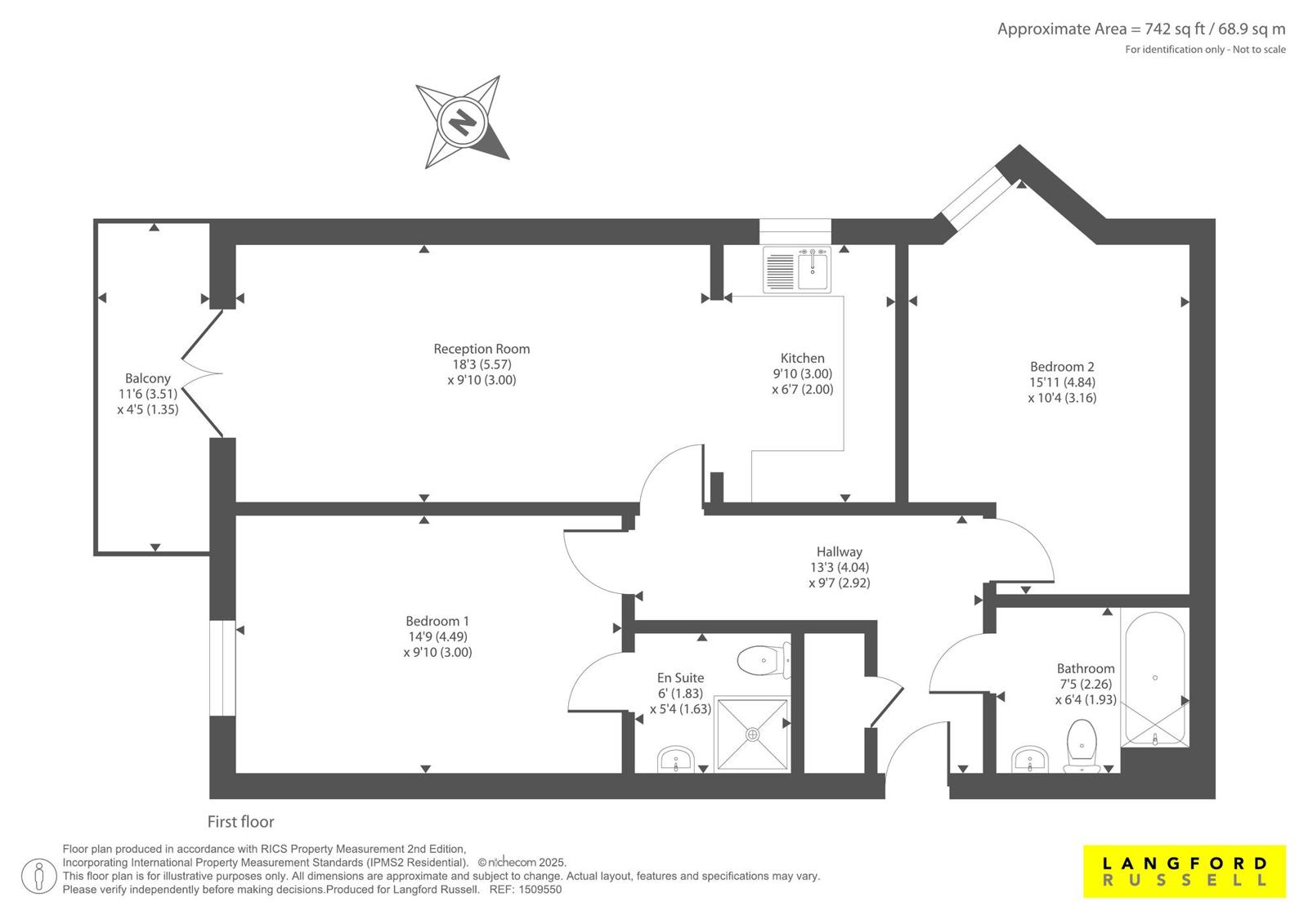 83, Discovery Drive, Kent floorplan