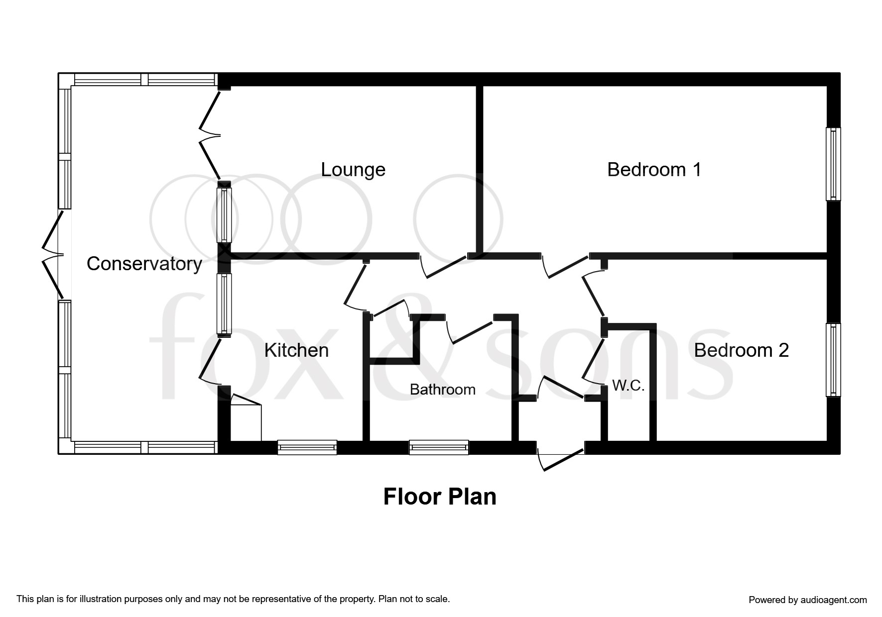 2 Bedrooms Semi-detached bungalow for sale in Harwood Avenue, Goring-By-Sea, Worthing BN12