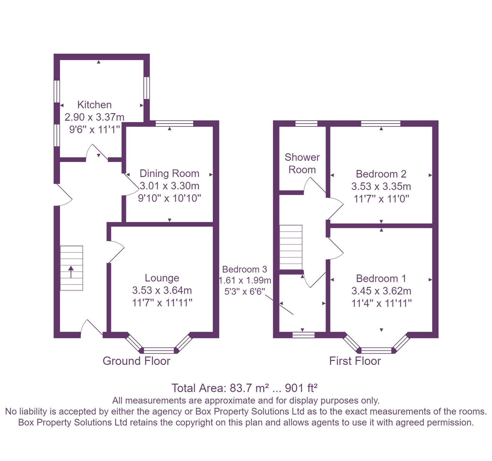 Aireville Mount, Sandbeds, Keighley BD20, 3 bedroom end terrace house