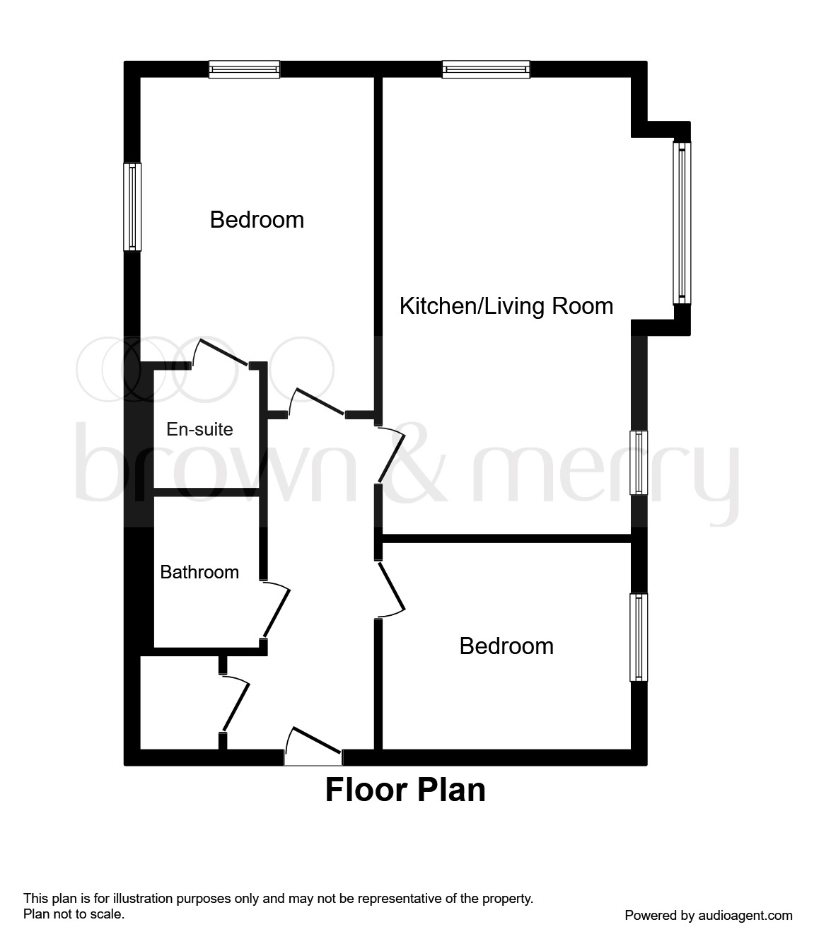 2 Bedrooms Flat for sale in Lundy Walk, Newton Leys, Milton Keynes MK3