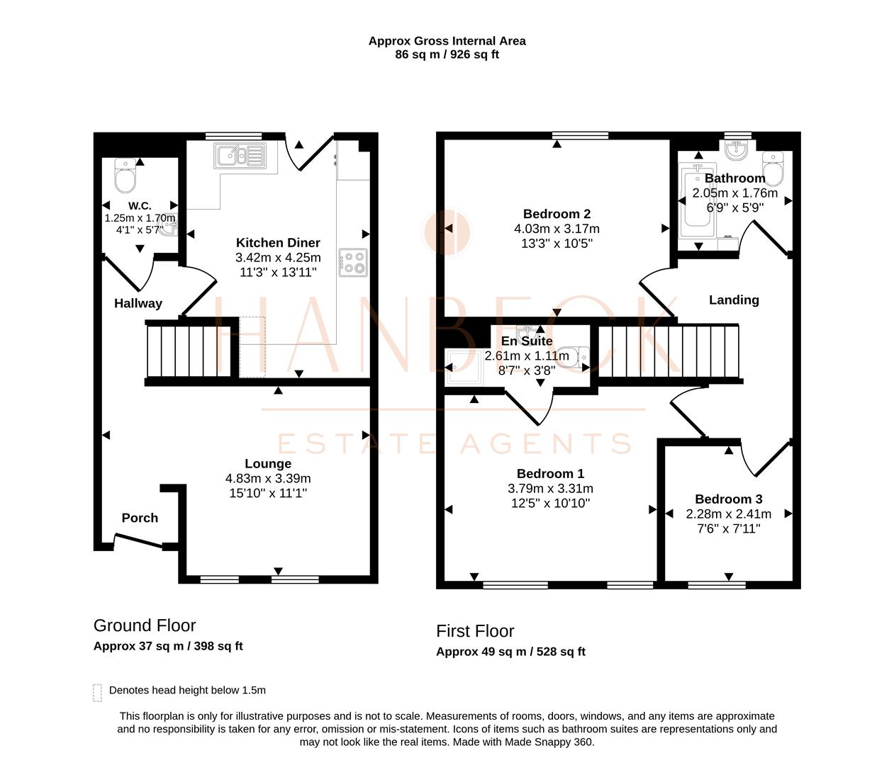 9, Westbrick Avenue, Hull floorplan
