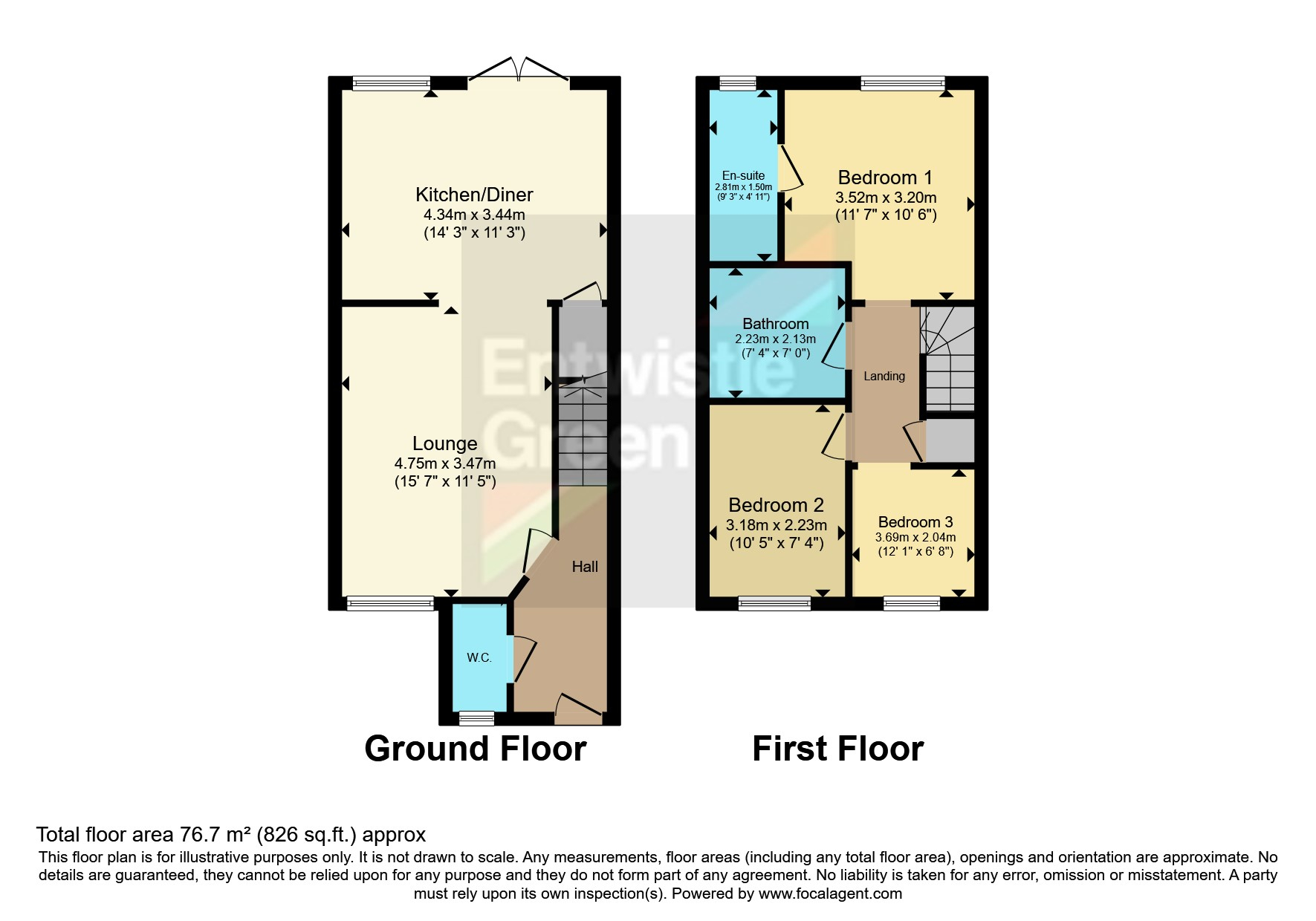 7, Antons Court, Merseyside floorplan