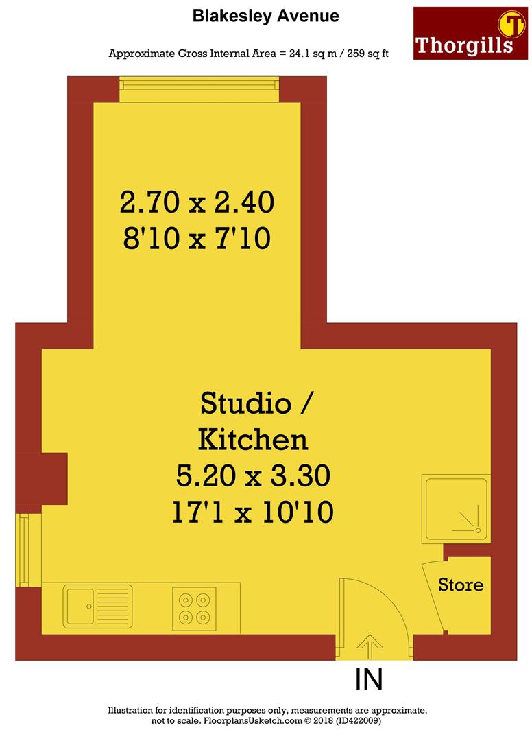 0 Bedrooms Studio to rent in Blakesley Avenue, London W5