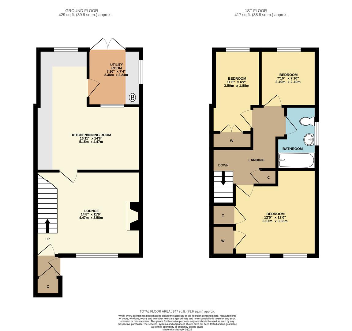 29, Lammas Court, Coventry floorplan