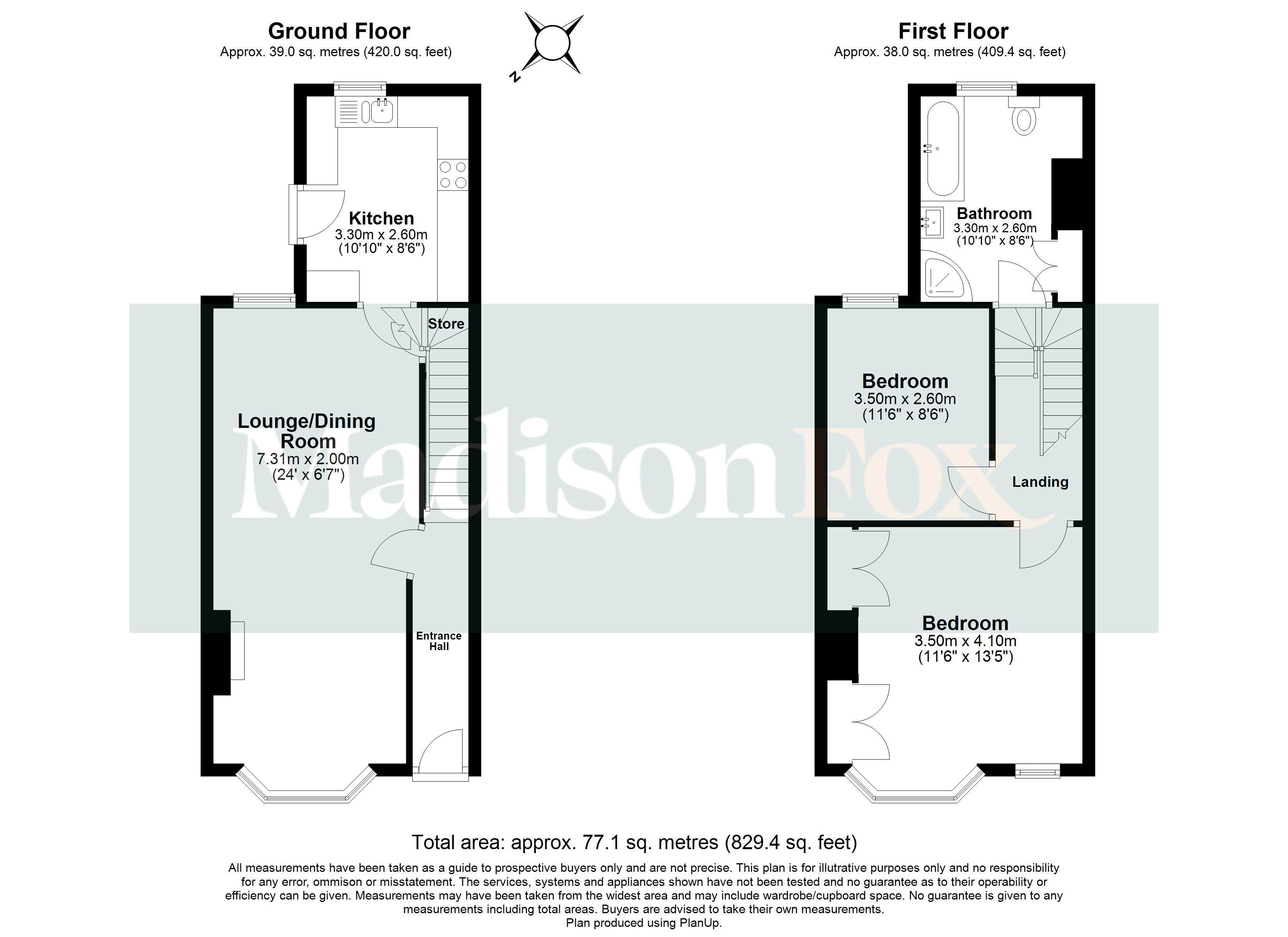 213, Prospect Road, Woodford Green floorplan