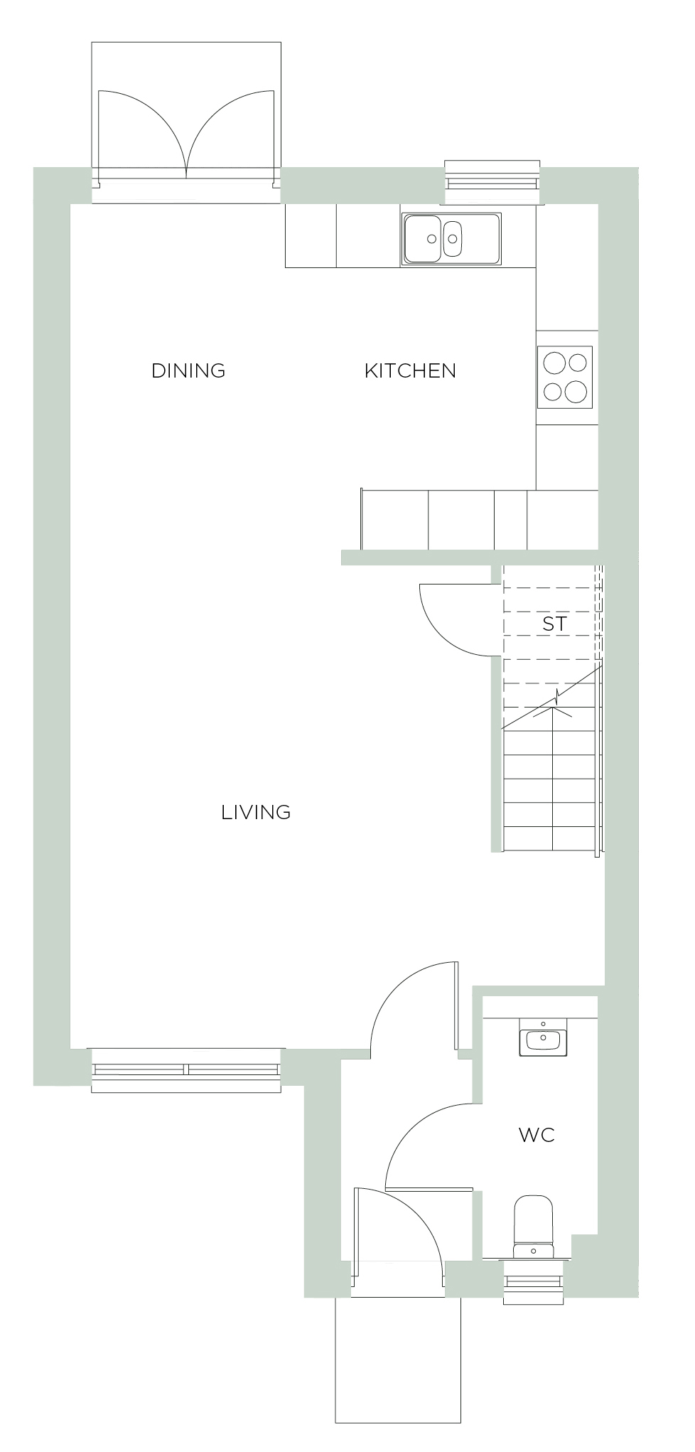 Plot 24, 58, Corseford Road, Johnstone floorplan