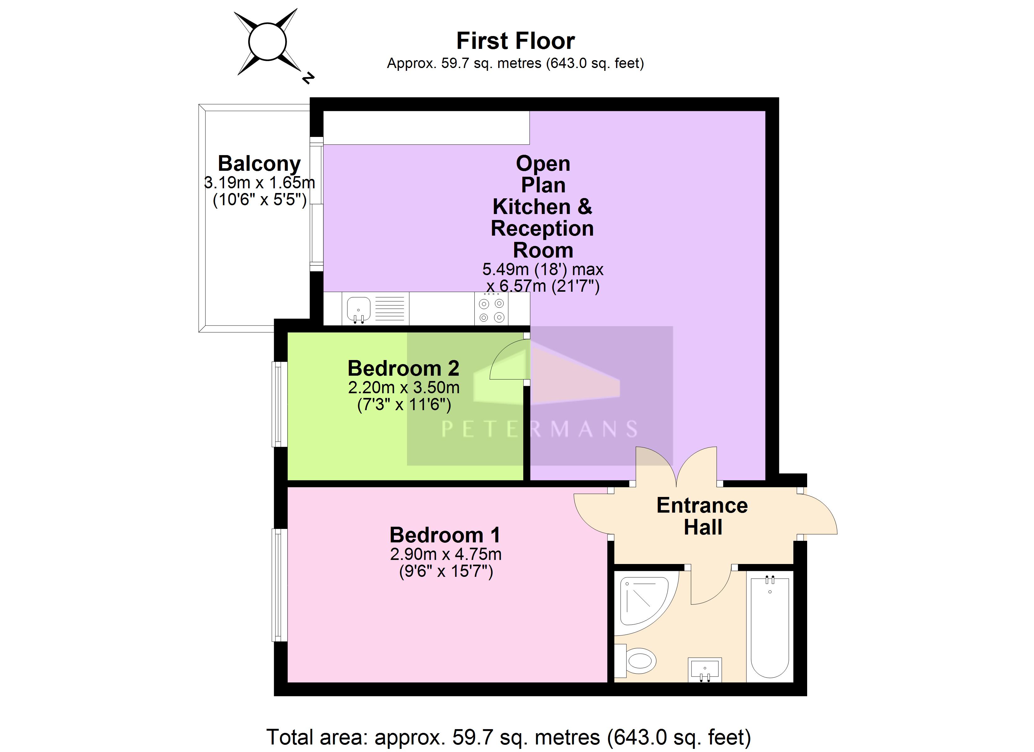 2 Bedrooms  for sale in Leamington House, 23 Stonegrove, Edgware HA8