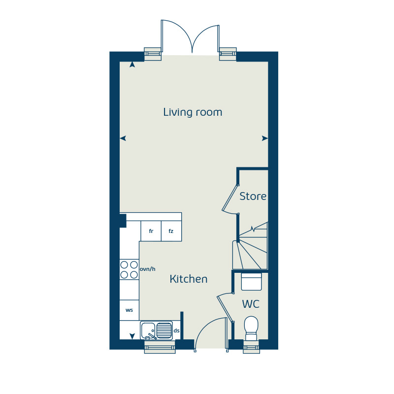 382, Dalmuir Road, Longbridge floorplan