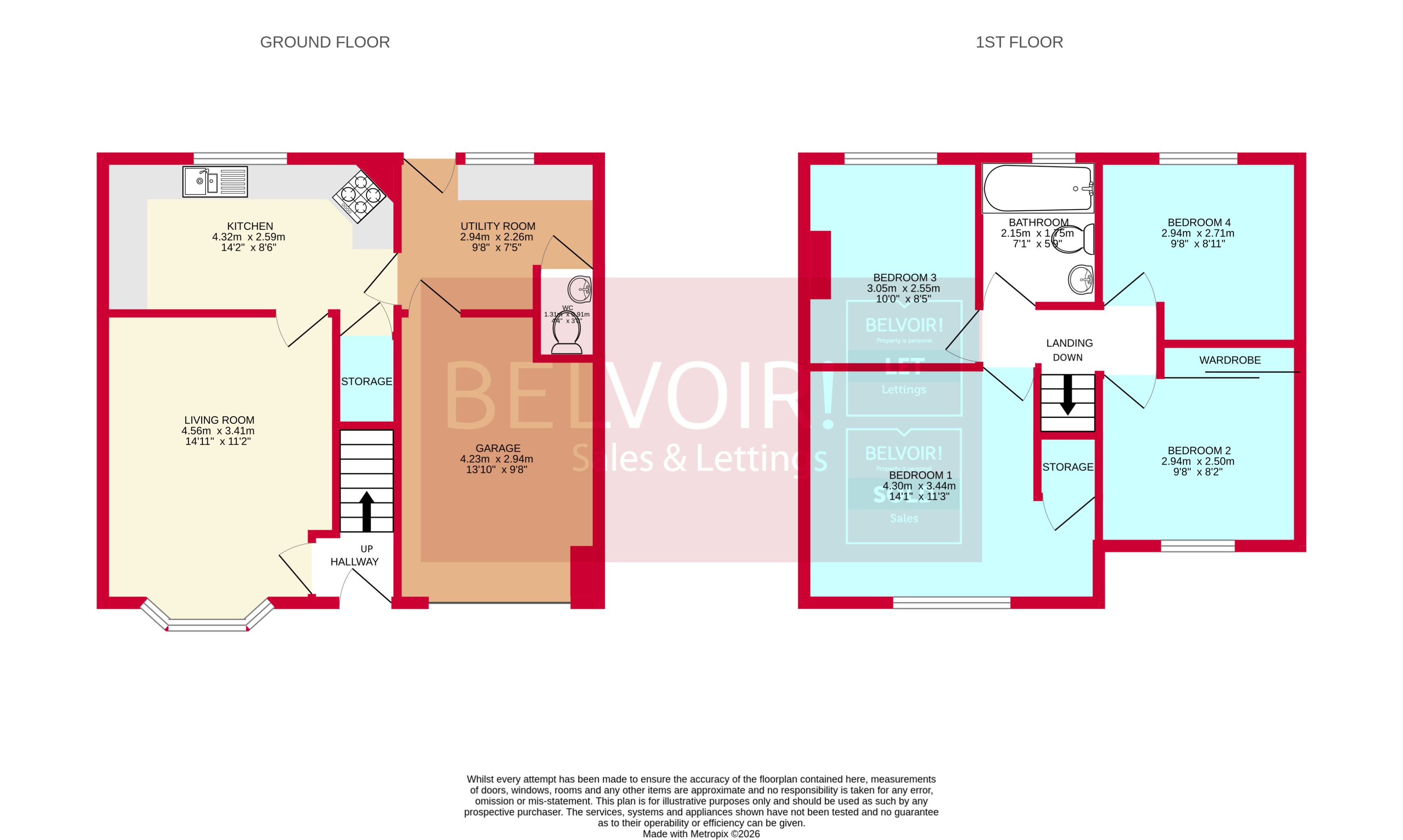 31, Lansbury Avenue, Wednesbury floorplan
