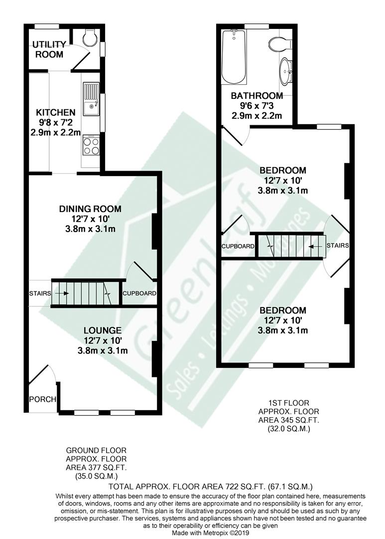 2 Bedrooms Terraced house for sale in Slatin Road, Strood, Rochester ME2