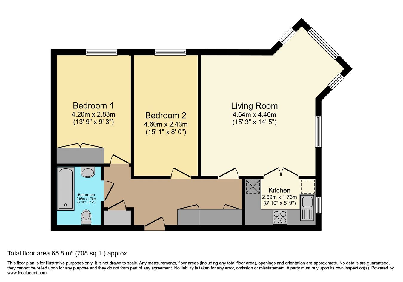 Norwich Road, Ipswich floorplan