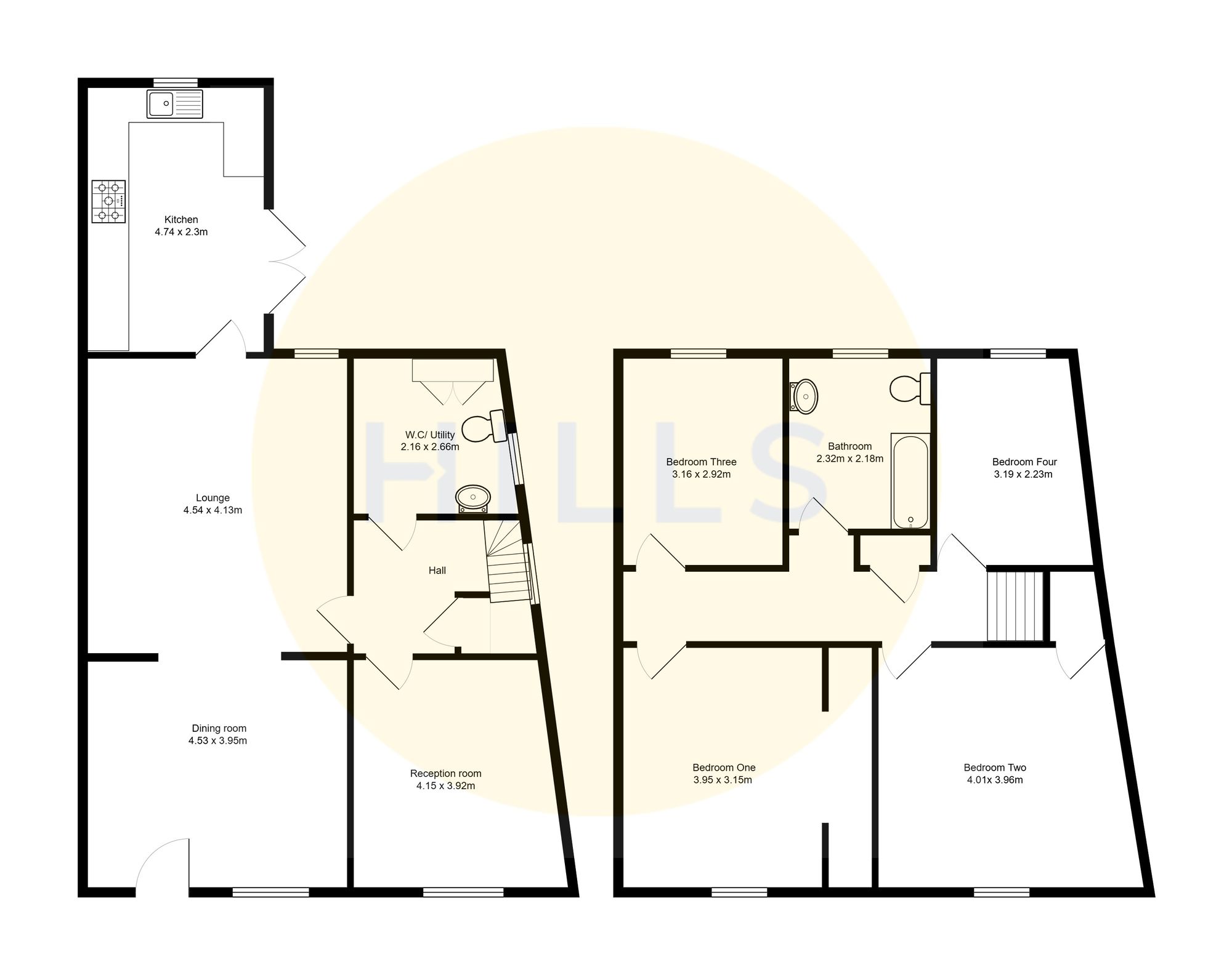 159 Higher Green Lane, Manchester floorplan