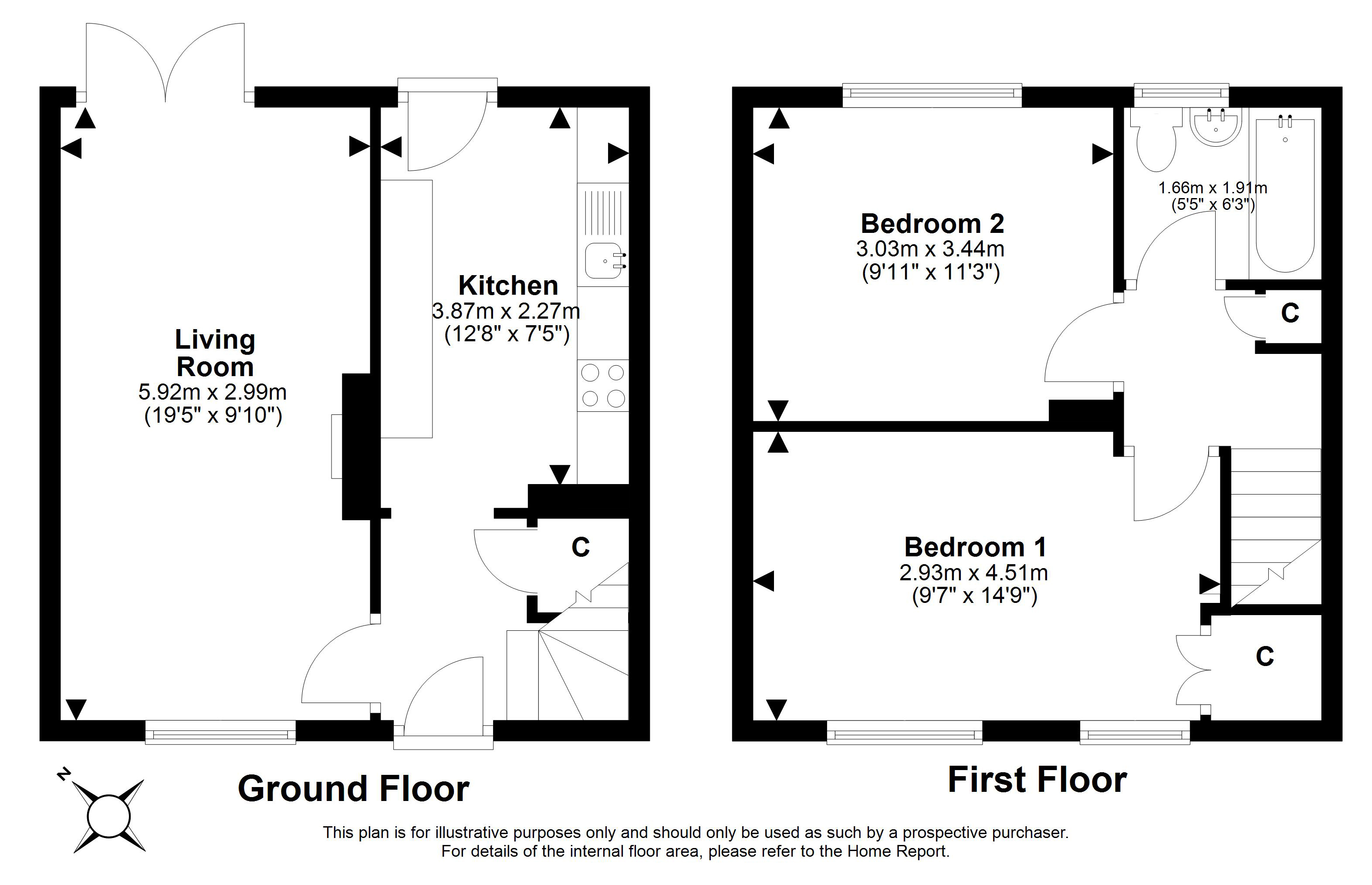 5, Hawthorn Crescent, Mayfield floorplan