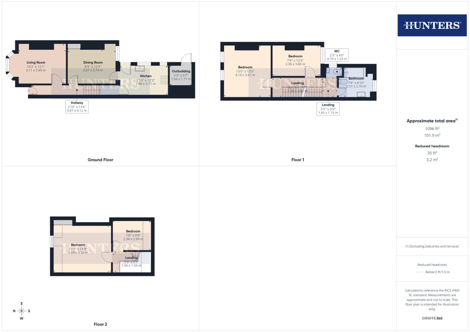 21, Thorpe Street, Bridlington floorplan