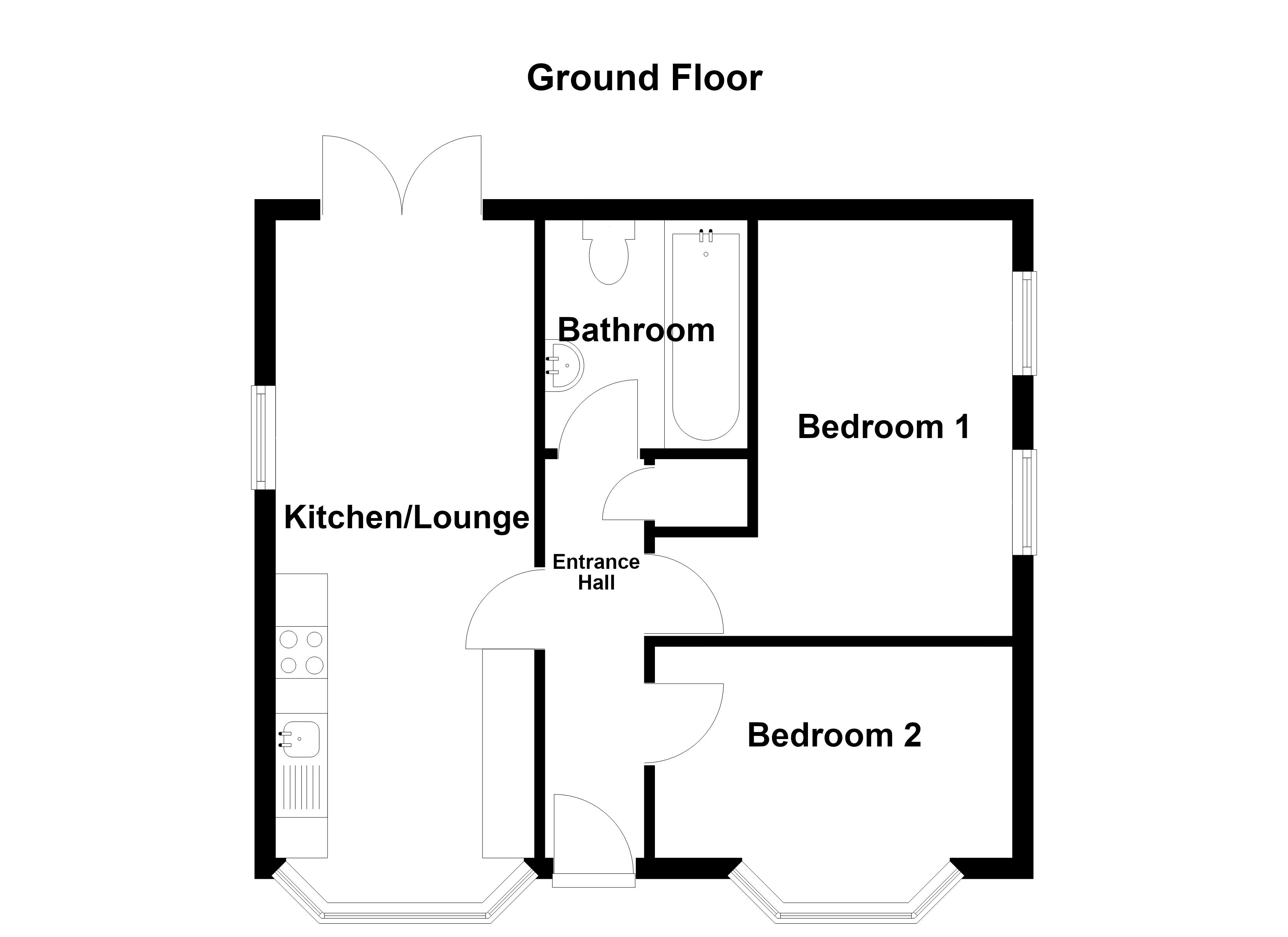 No. 1, Gorey Drive,, Route Des Coutures, Guernsey floorplan