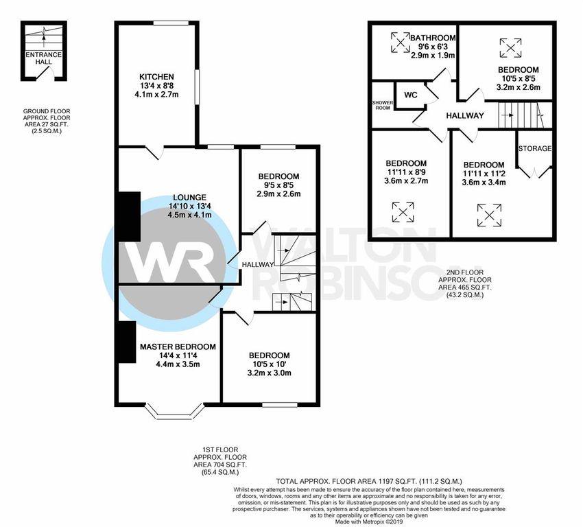Fairfield Road, Newcastle Upon Tyne floorplan