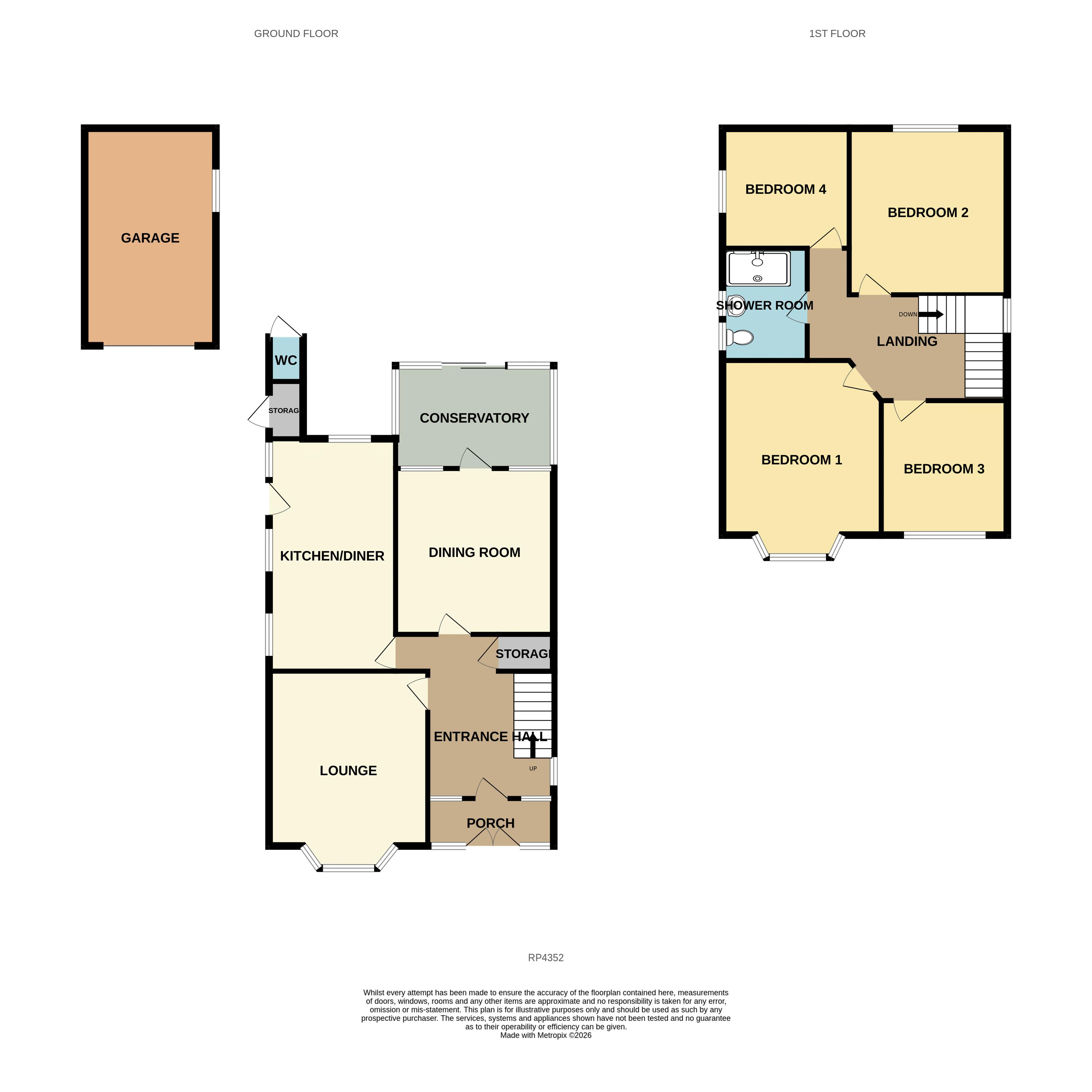 71, Colwyn Avenue, Colwyn Bay floorplan