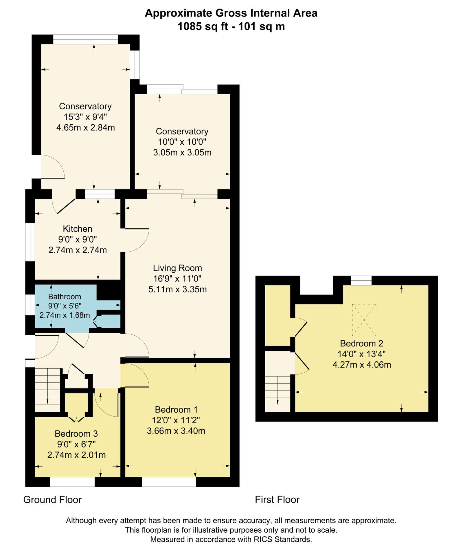 31, Nottingham Road, Cheltenham floorplan