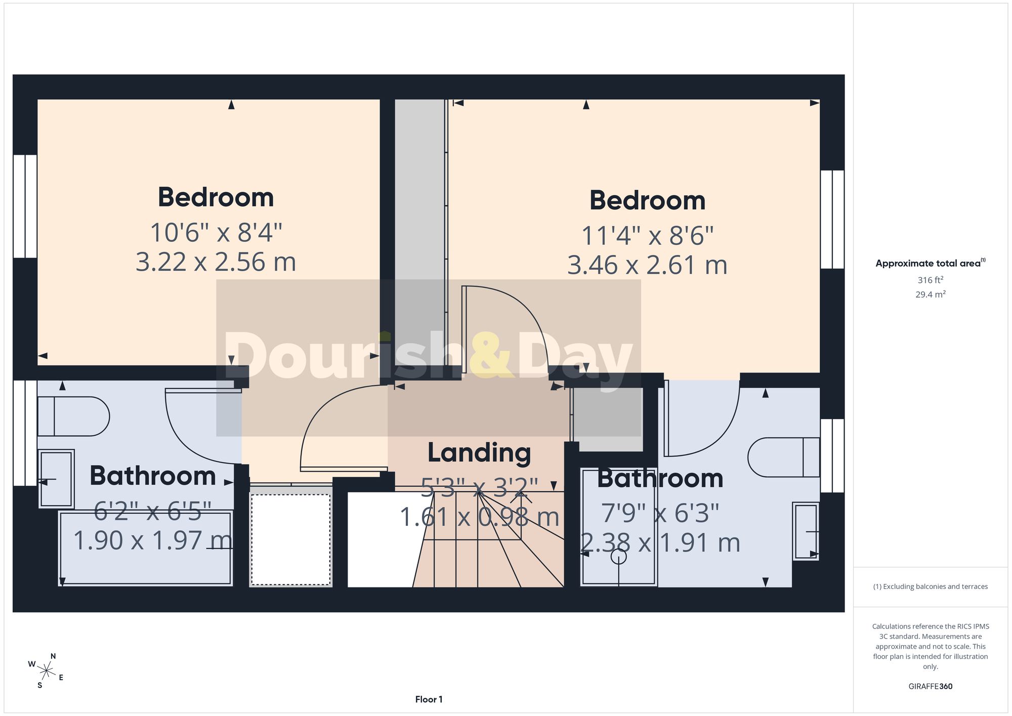 4 Bakewell Drive, Market Drayton floorplan