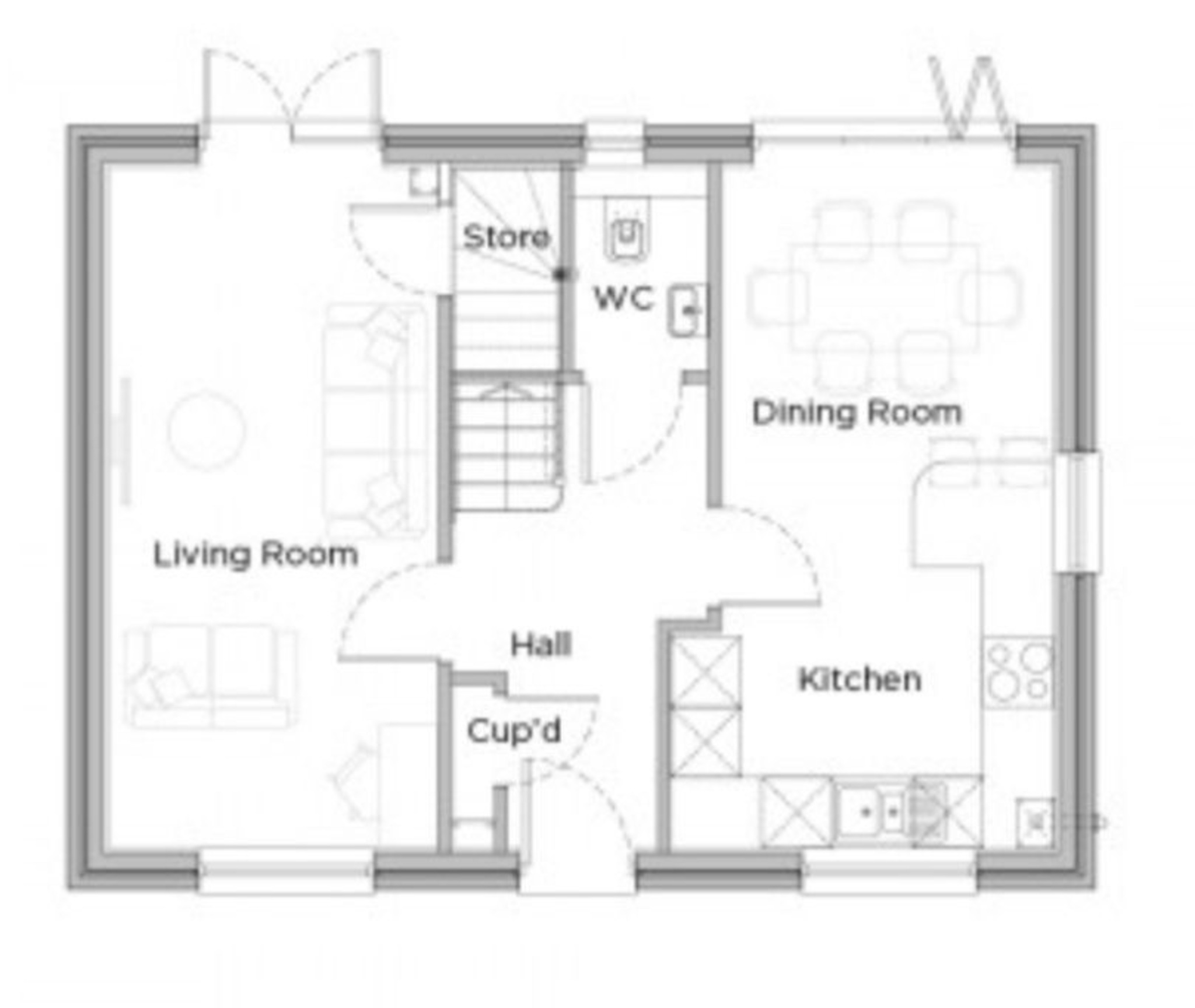 33 Northfield, Yetminster, Sherborne floorplan