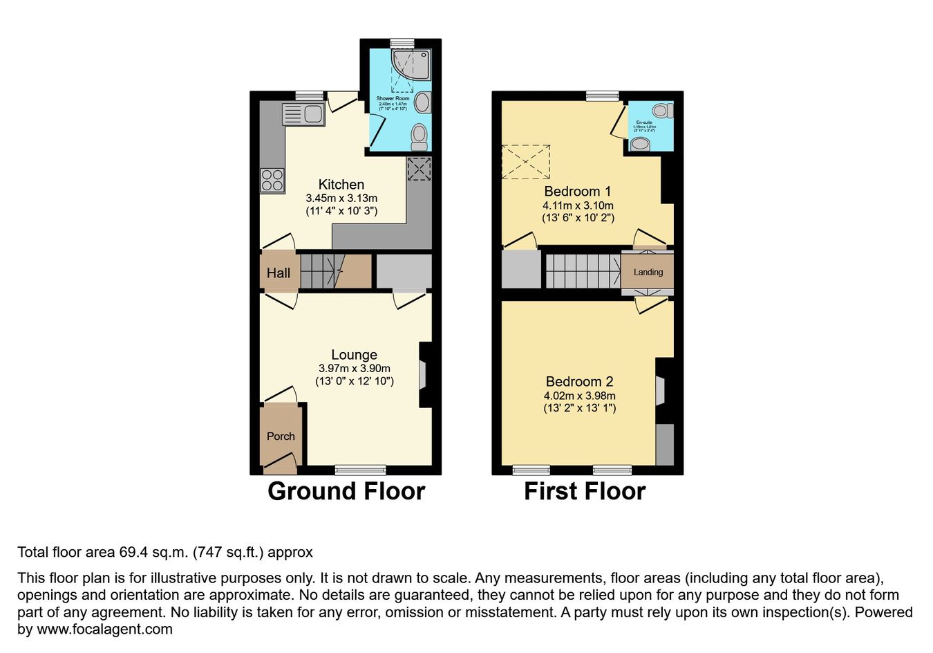 47, West Street, Tavistock floorplan