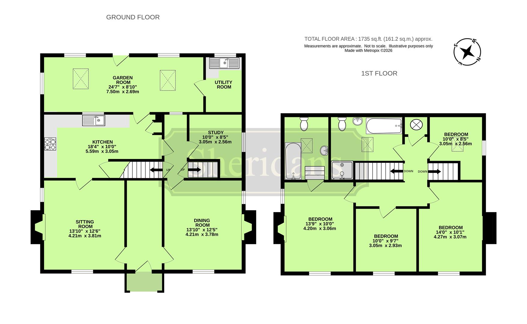 Plane Cottage, Cross Green, Cockfield floorplan