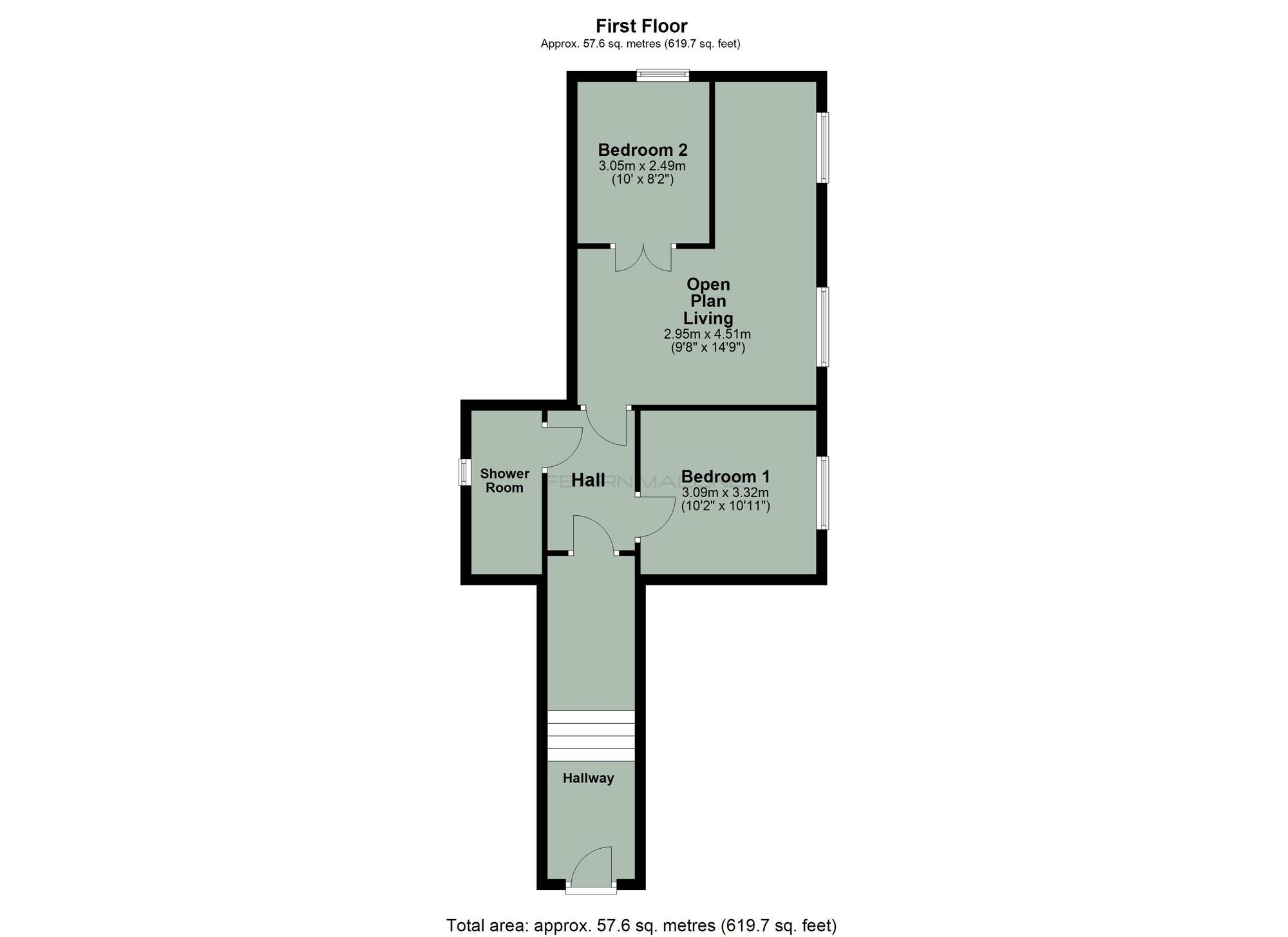 Flat 5, Stivichall Manor, Coventry floorplan