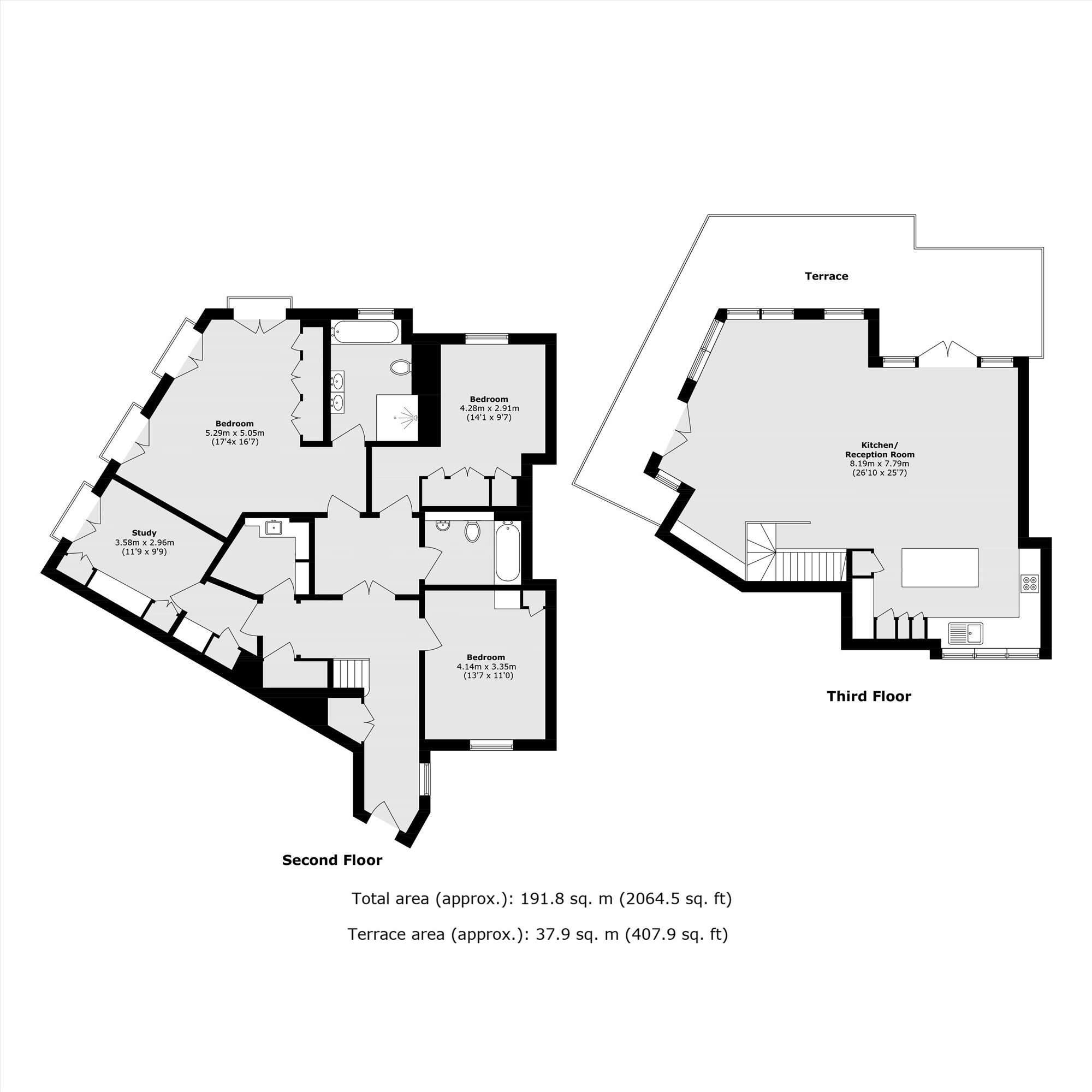 Apartment 8, Belgravia Mansions, Holbein Place, London floorplan