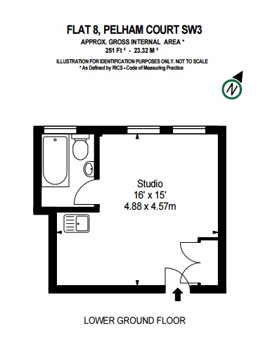 0 Bedrooms Studio to rent in Pelham Court, Fulham Road, London SW3