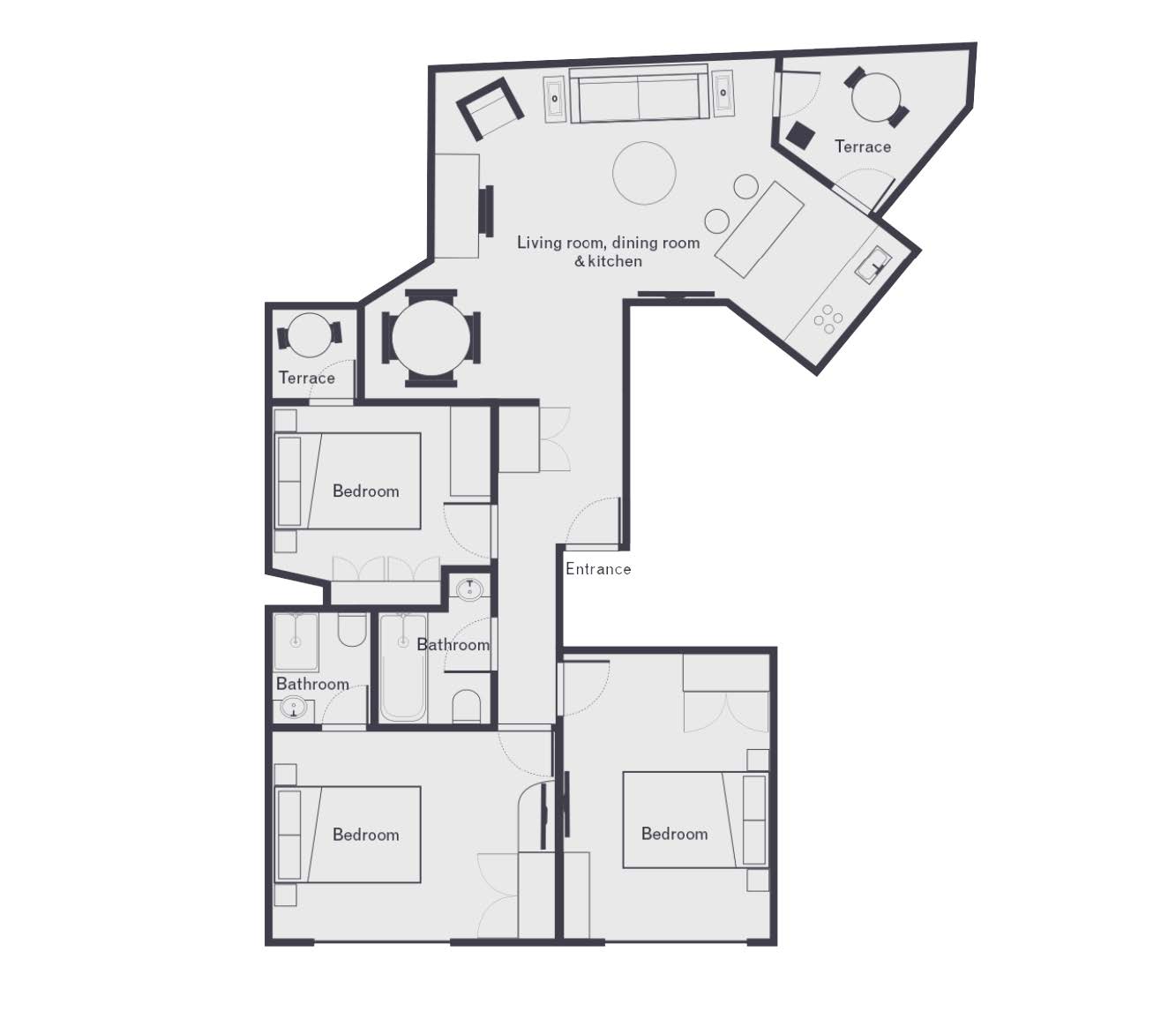 Apartment 1, 5, Maddox Street, London floorplan