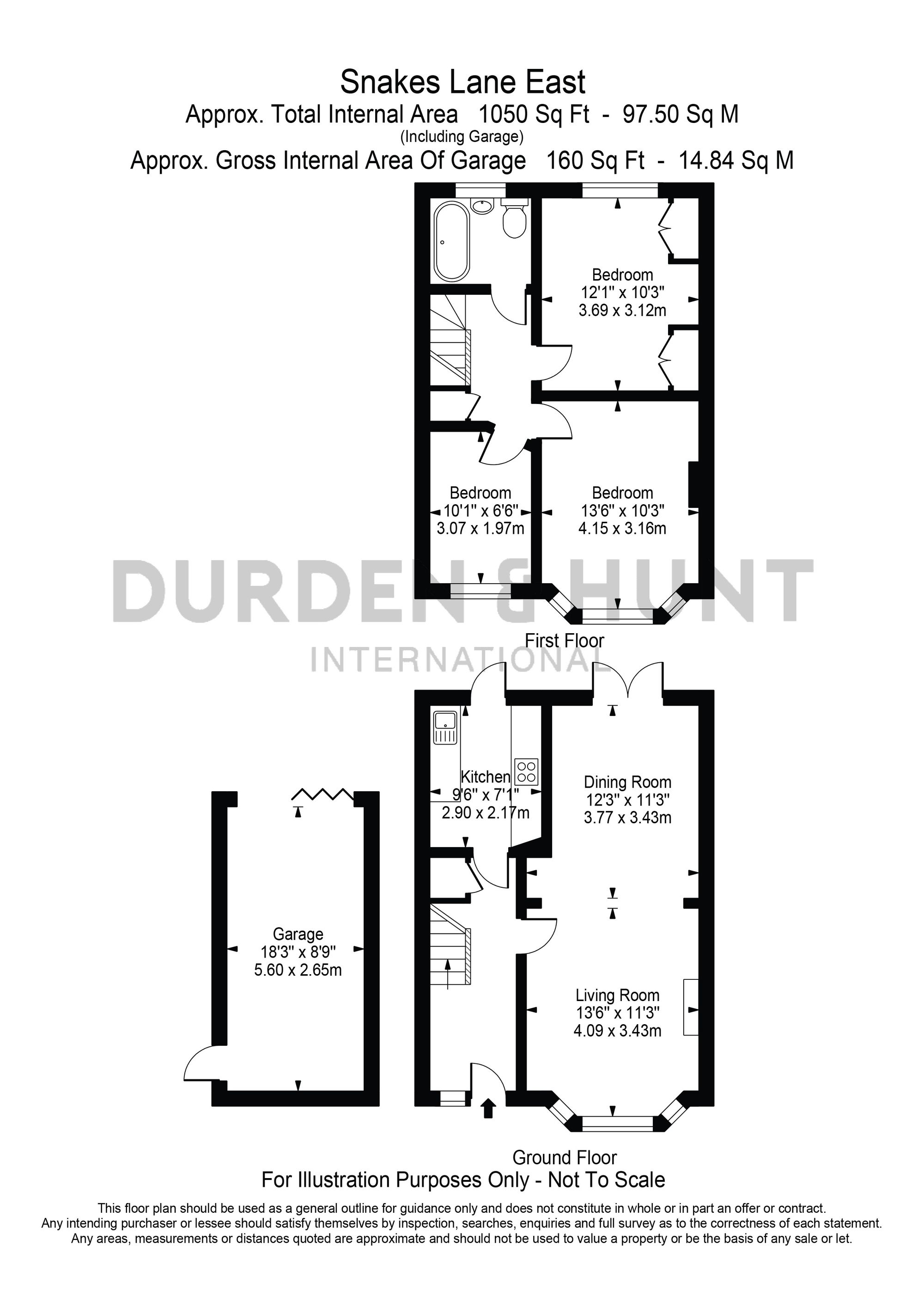 207 Snakes Lane East, Woodford Green floorplan