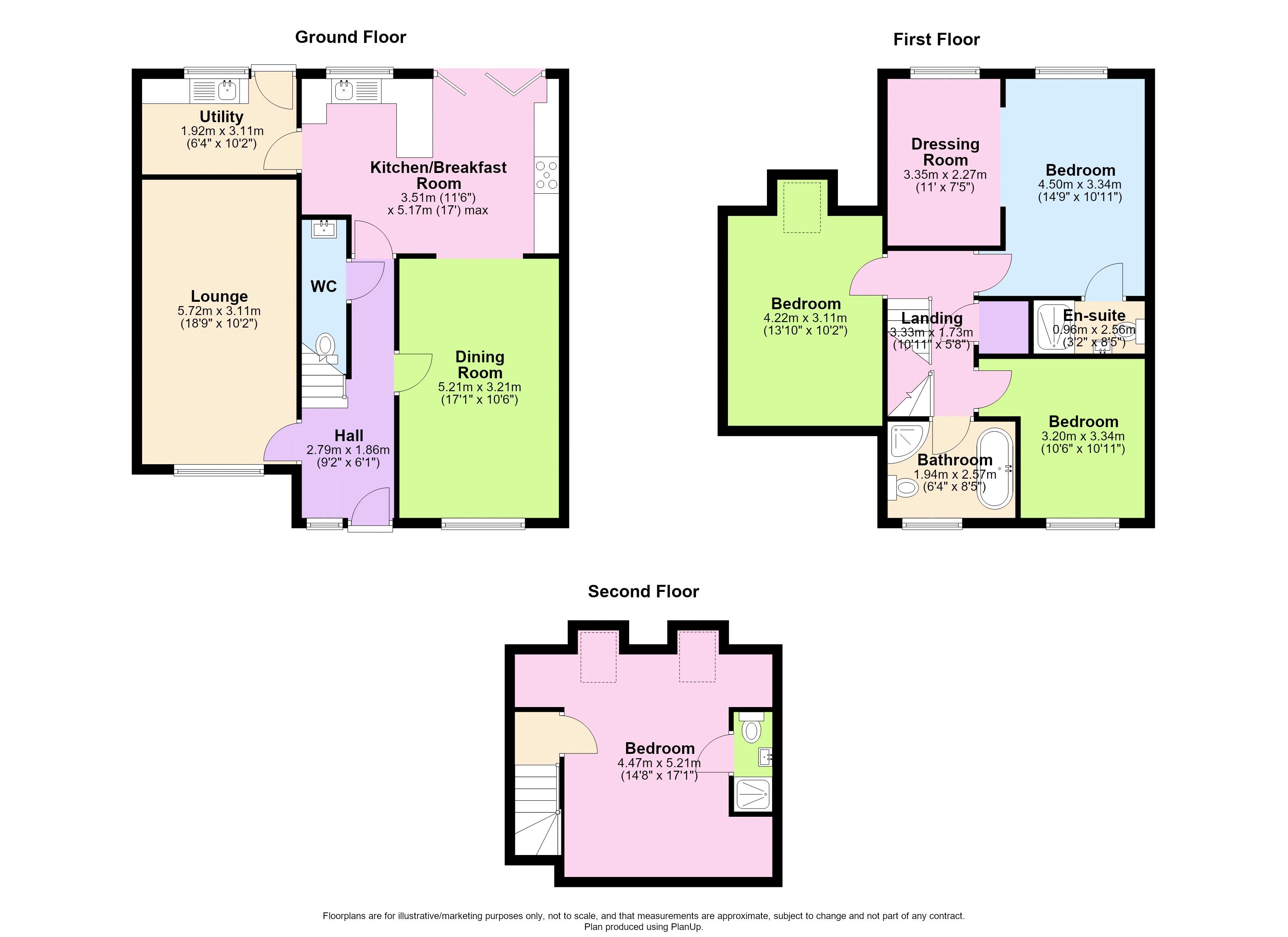 1a, Ruperra Close, Newport floorplan
