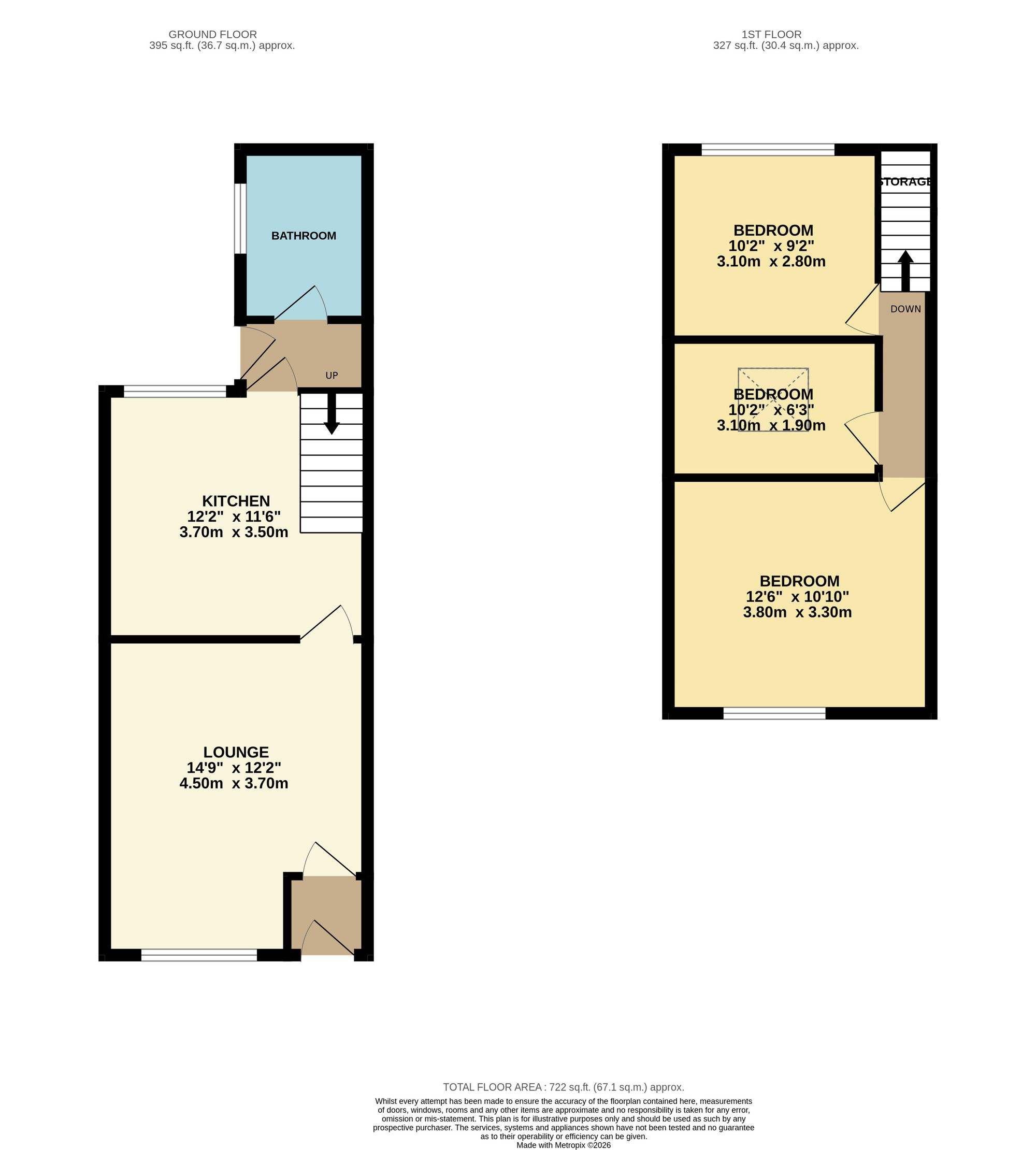 10 Mitre Street, Bolton floorplan