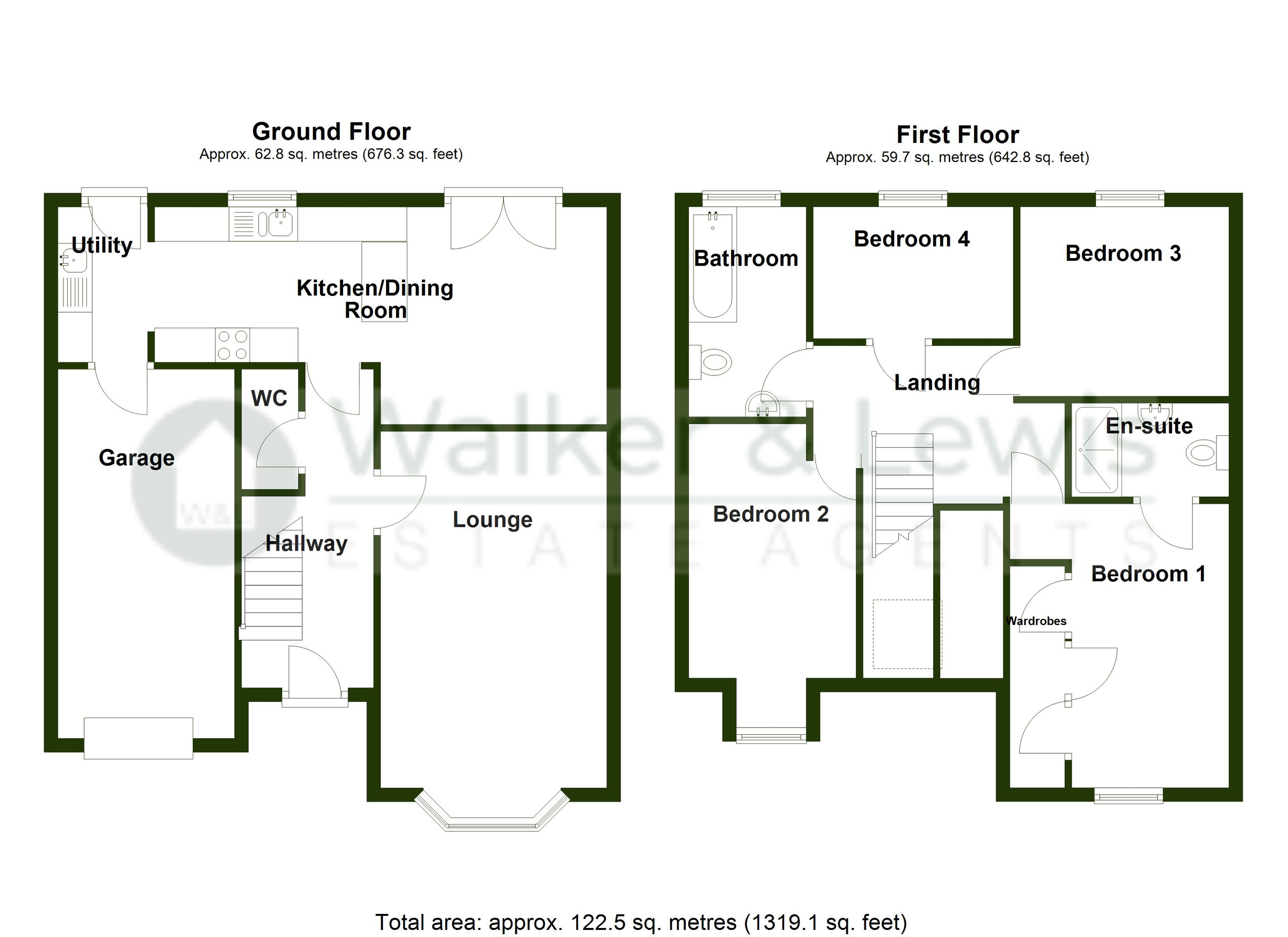 31 Cwrt Bevan, Merthyr Tydfil floorplan