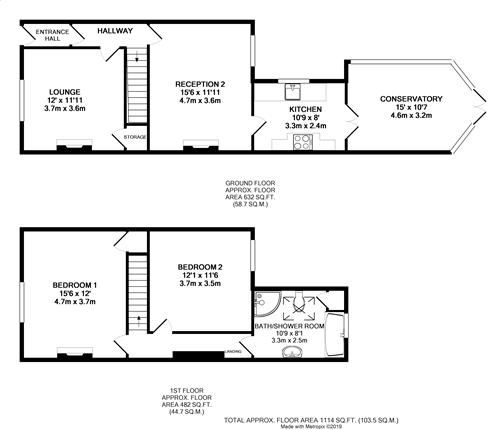 2 Bedrooms  to rent in Woolcot Street, Redland, Bristol BS6