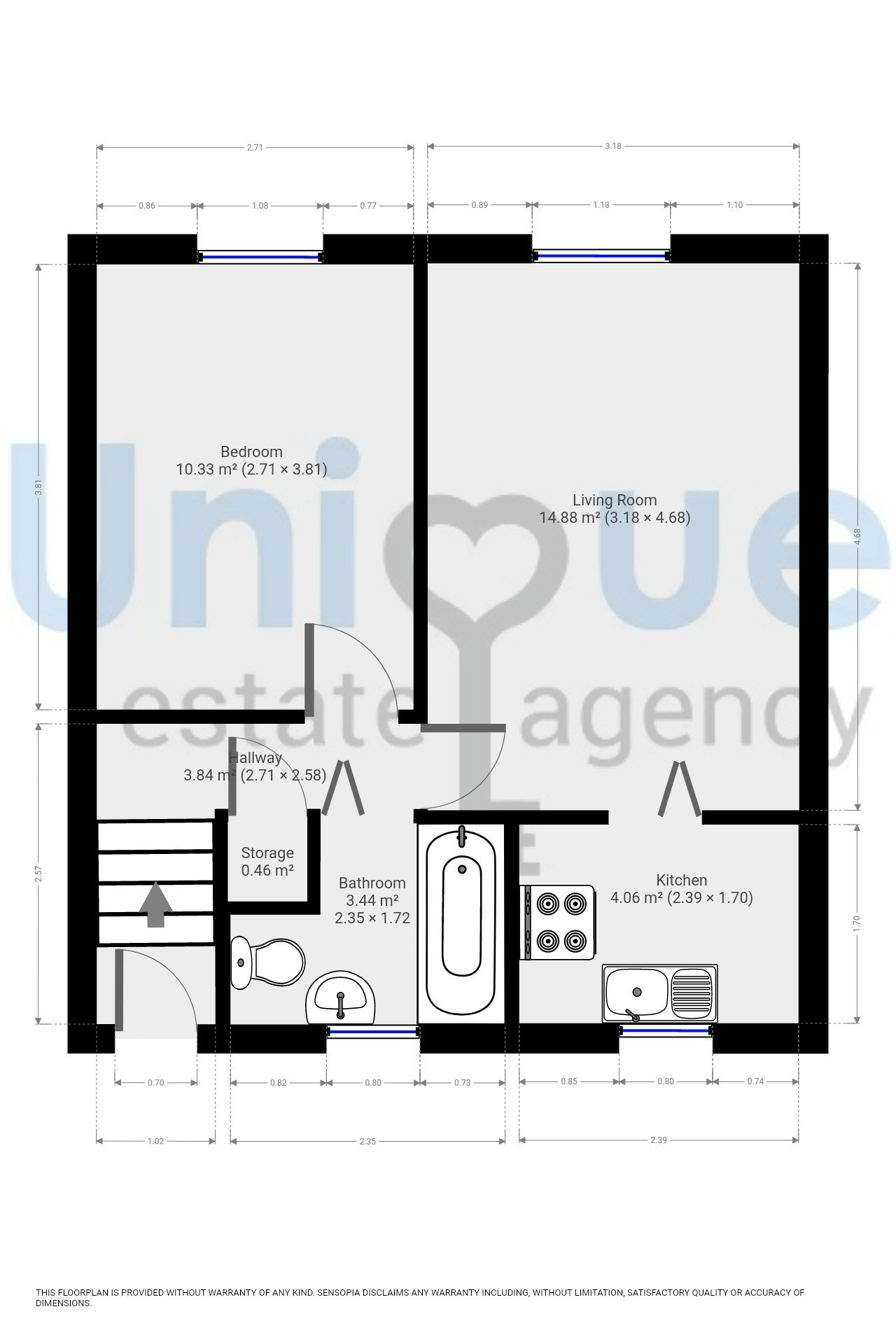 5, Belvedere Court, Thornton-Cleveleys floorplan