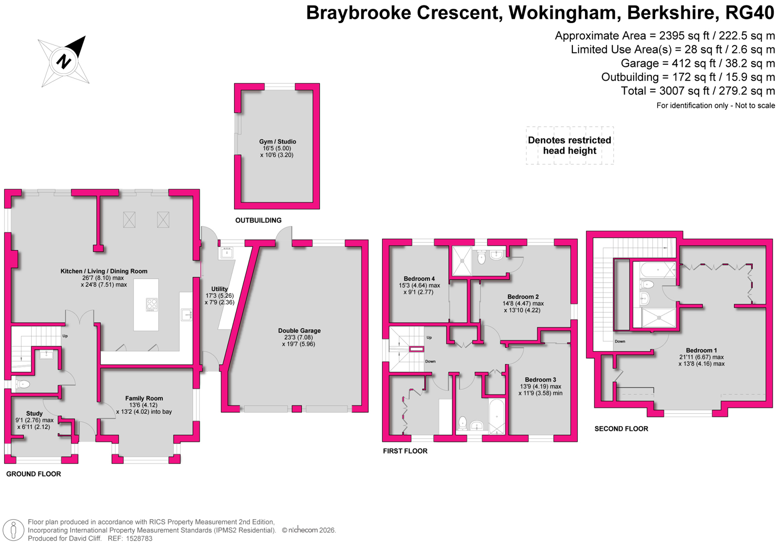 1, Braybrooke Crescent, Berkshire floorplan