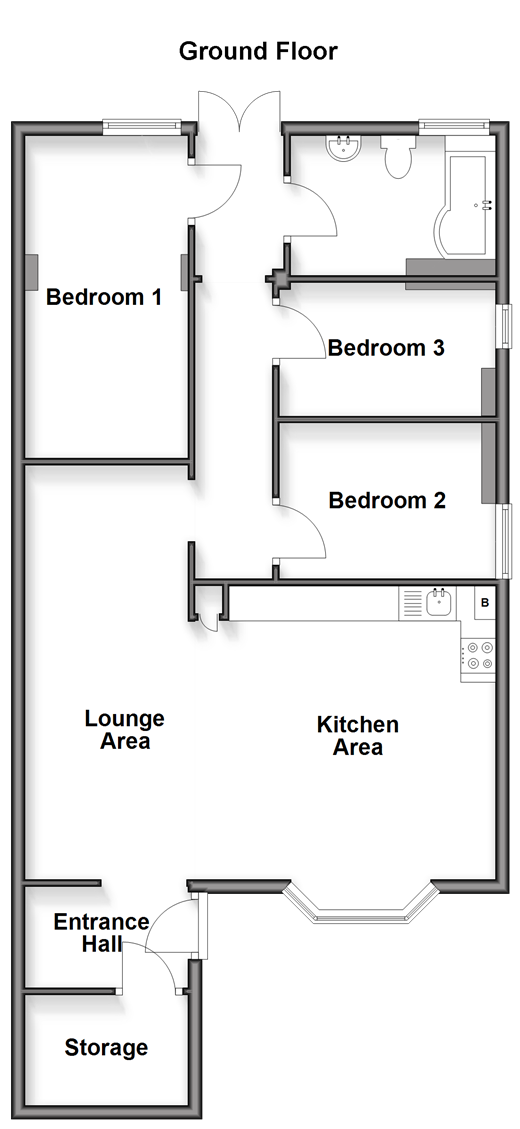 Maison Dieu Road, Dover floorplan