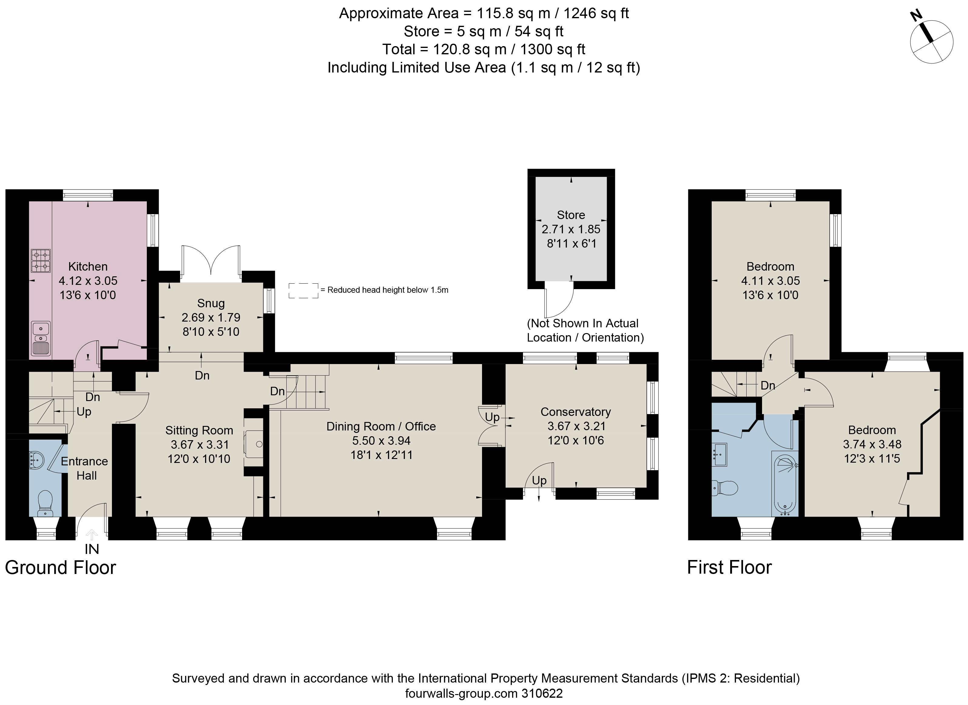1, School Hill, Minster Lovell floorplan