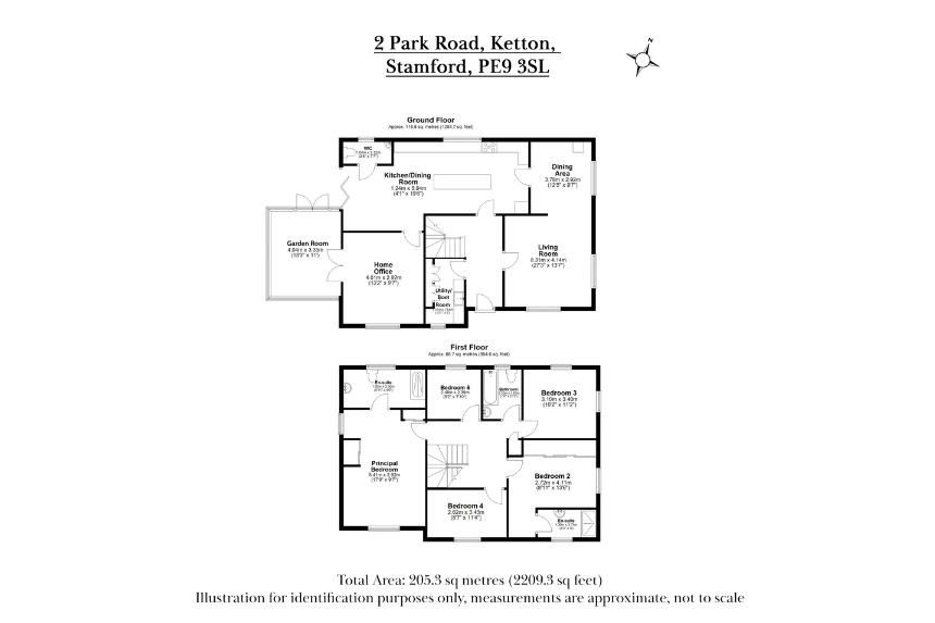 2, Park Road, Stamford floorplan
