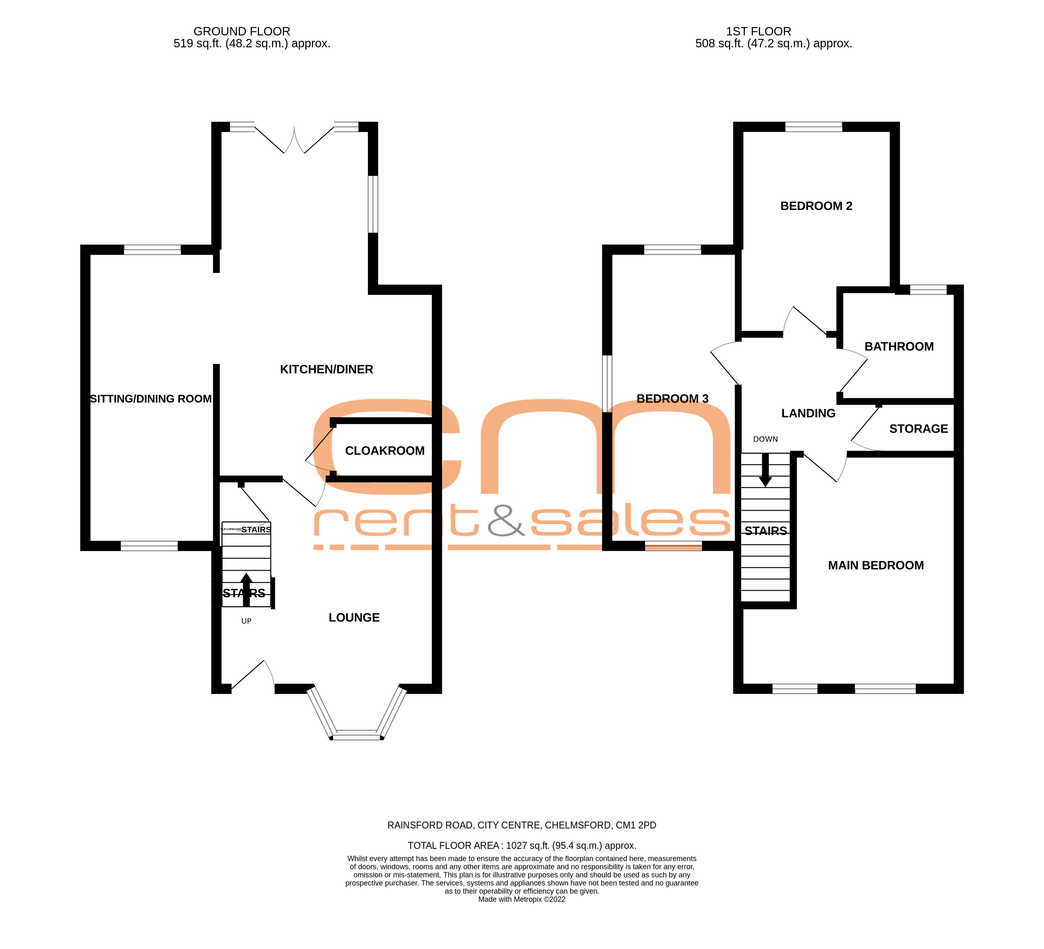 170B, Chelmsford floorplan